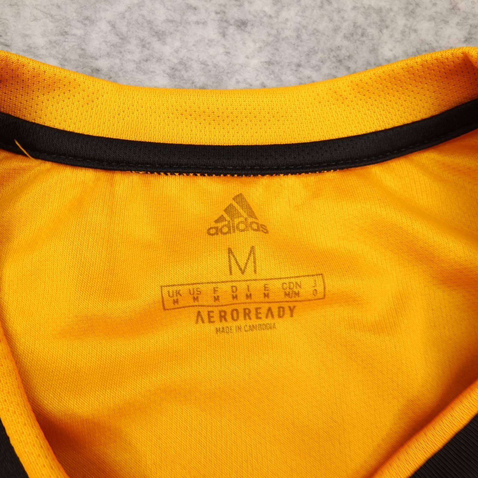 Wolverhampton Wanderers Shirt Mens Medium Home 2020 2021 Football Jersey Adidas photo 6