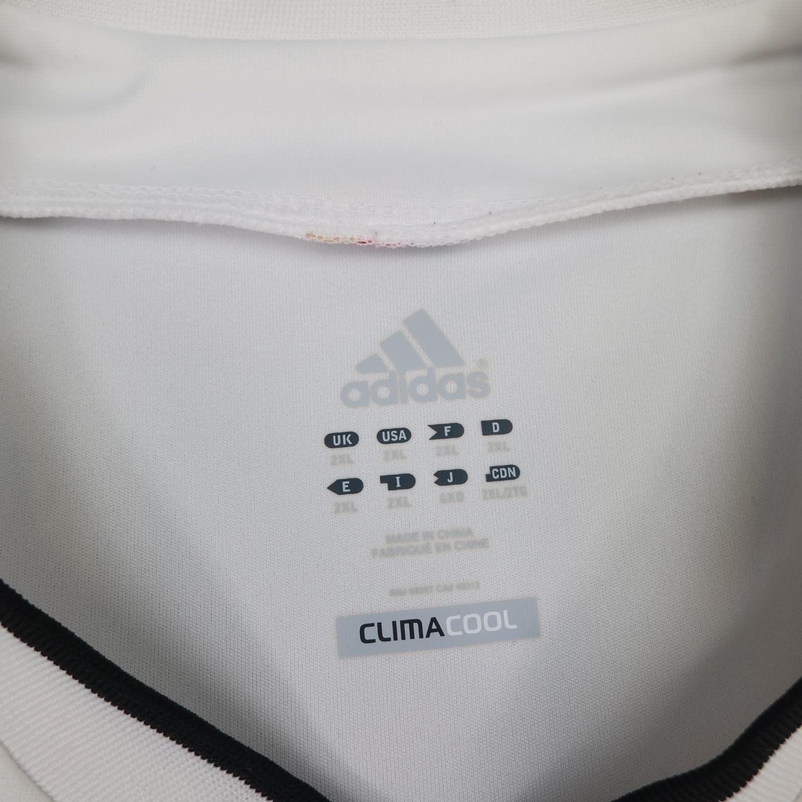 Germany Home Shirt Mens 2XL White 2012 2013 Football Adidas ClimaCool Jersey photo 8