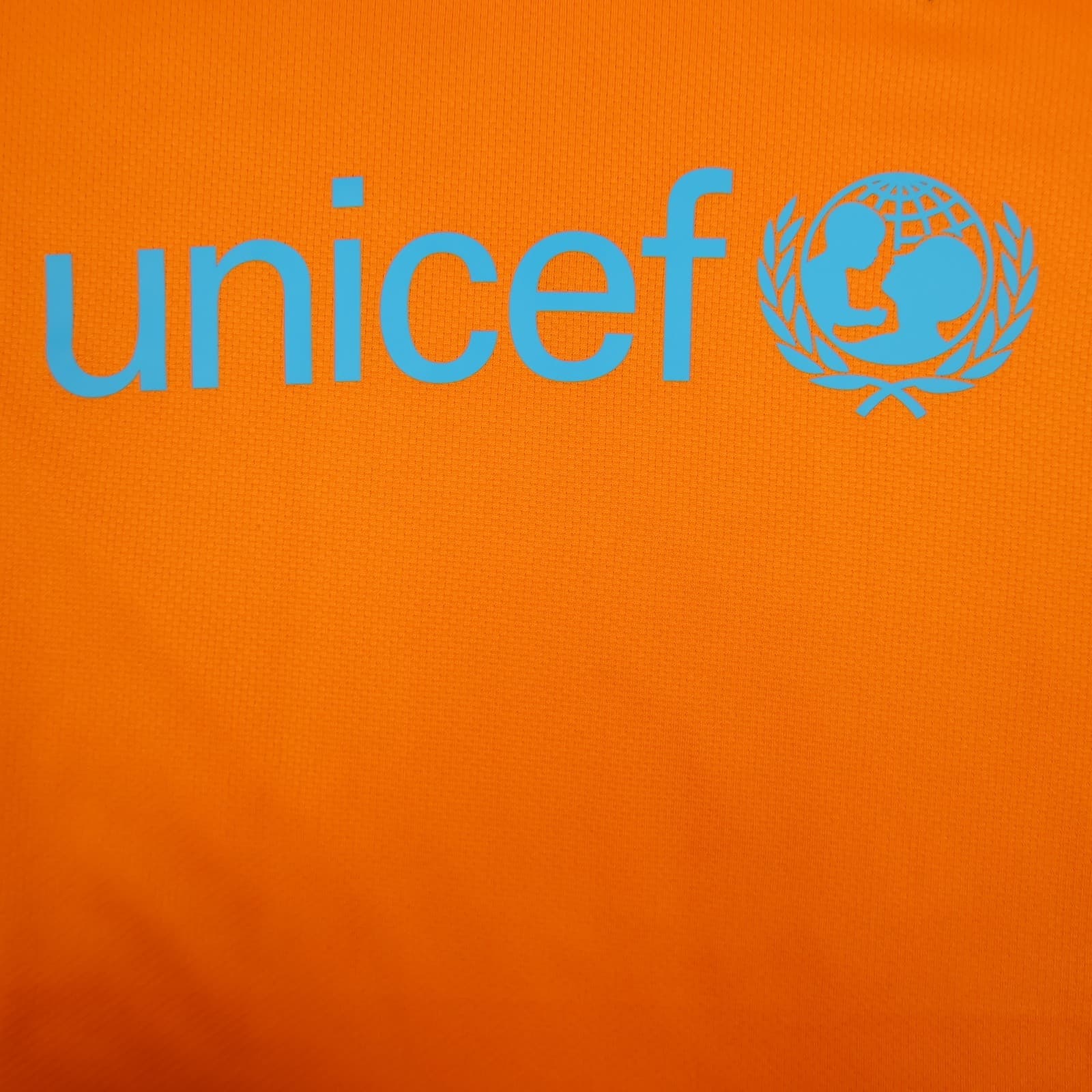 Vintage Barcelona Shirt 2XL Orange Away Kit 2006 2007 Nike Soccer Jersey photo 6
