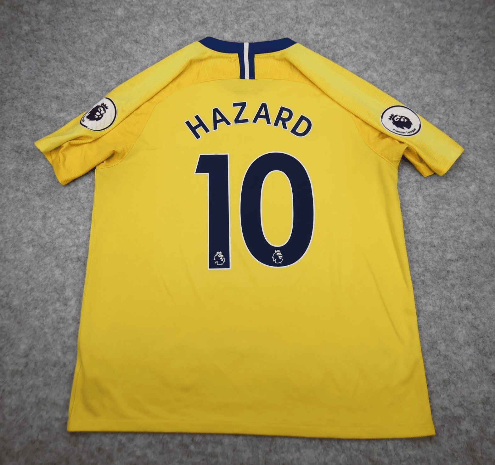 Chelsea Shirt Extra Large Yellow Away Kit 2018 2019 Nike Jersey Eden Hazard 10