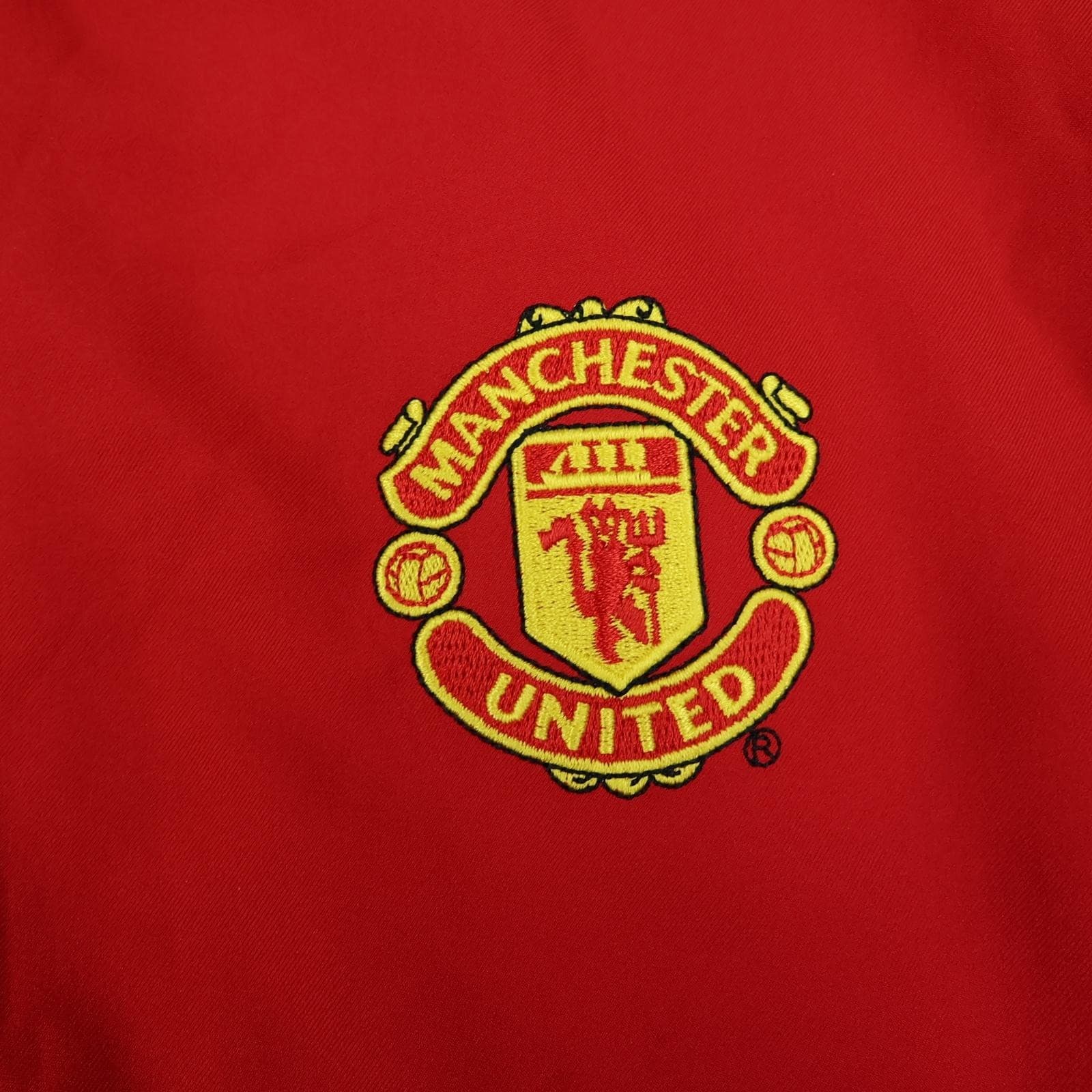 Vintage Manchester United Shirt Mens XL Red Home 2002 Nike Vodafone Beckham 7 photo 4