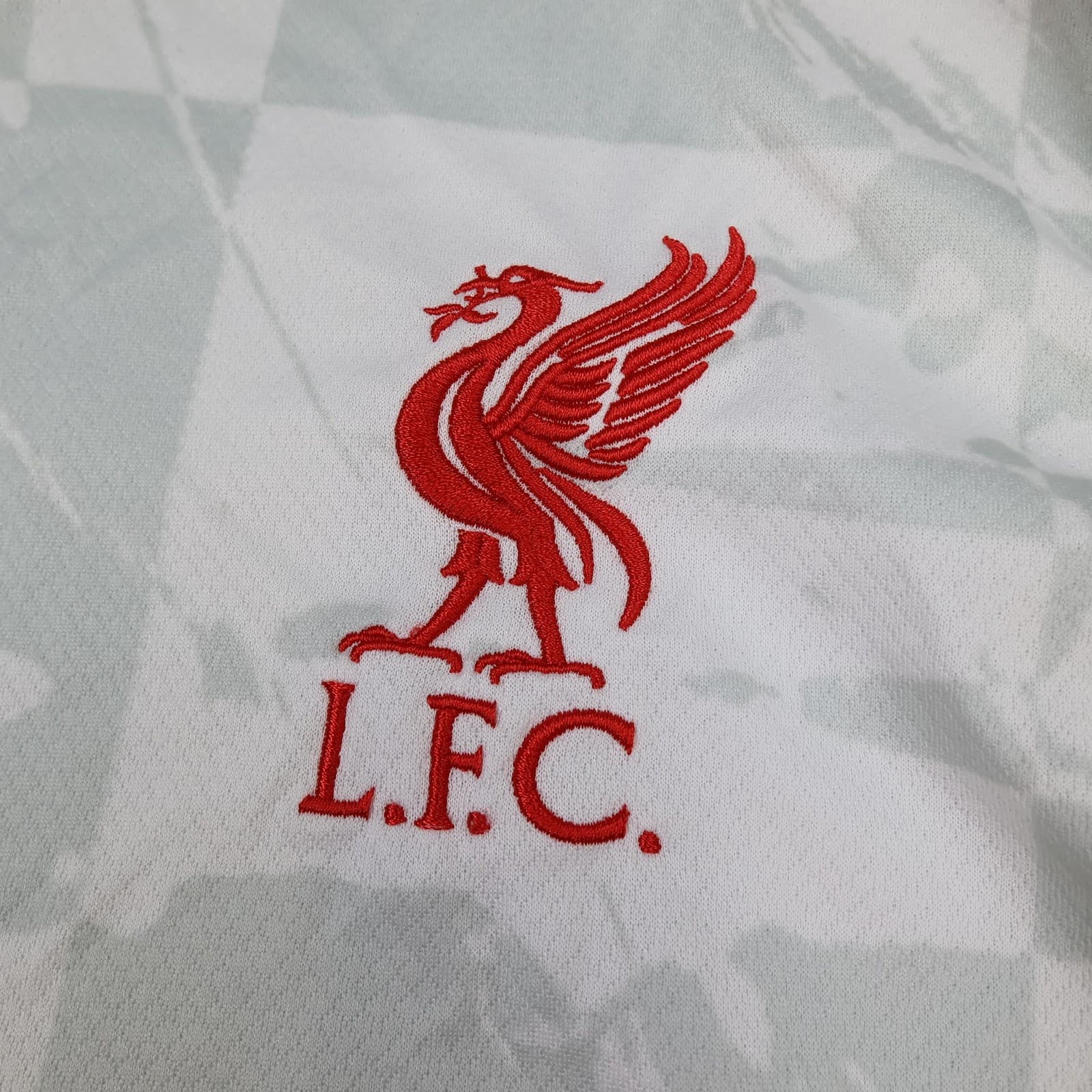 Liverpool Away Shirt Mens Medium White Third Nike Soccer Jersey 2024 2025 photo 6