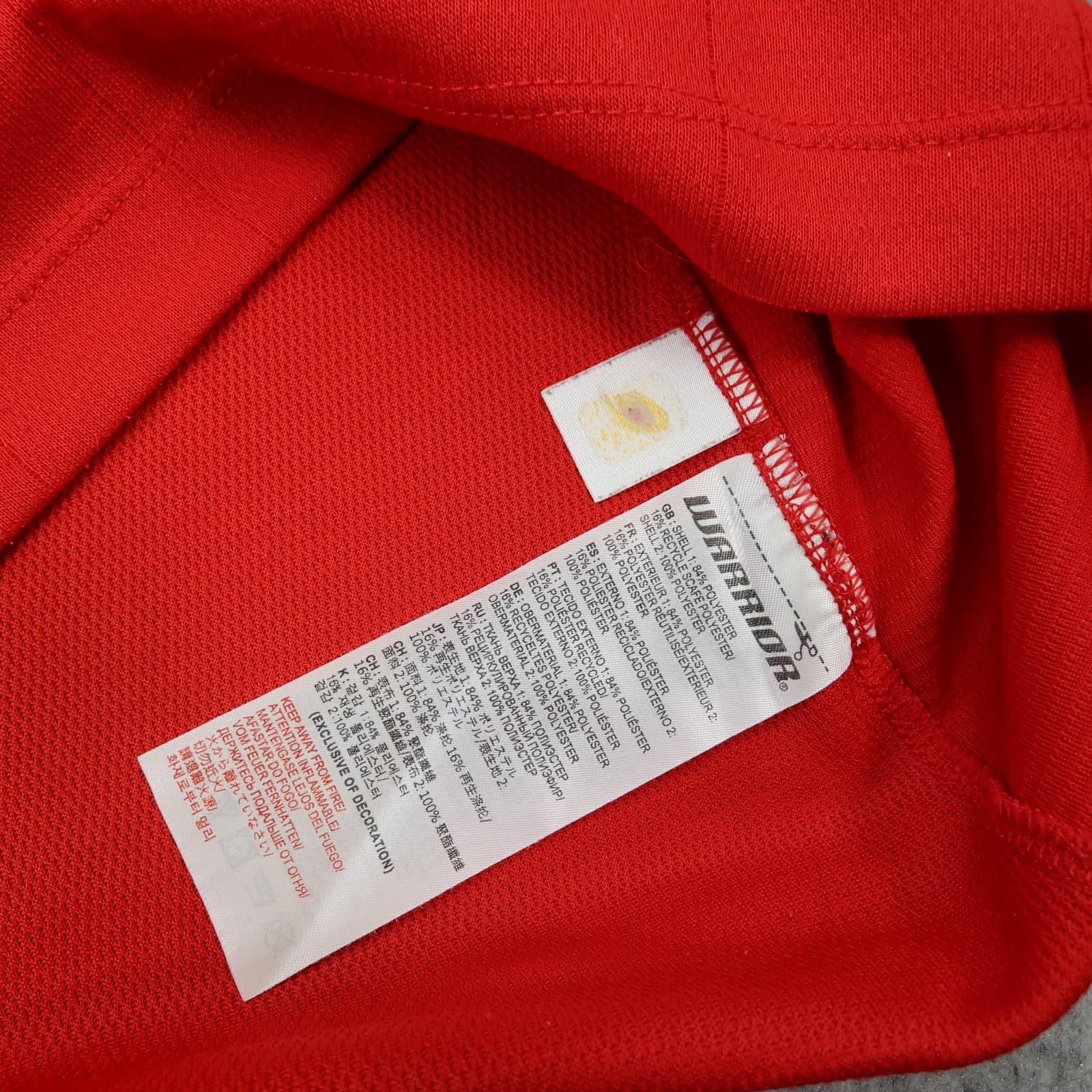 Liverpool Shirt Mens XL Red Home 2012 2013 Football Warrior Standard Chartered photo 9