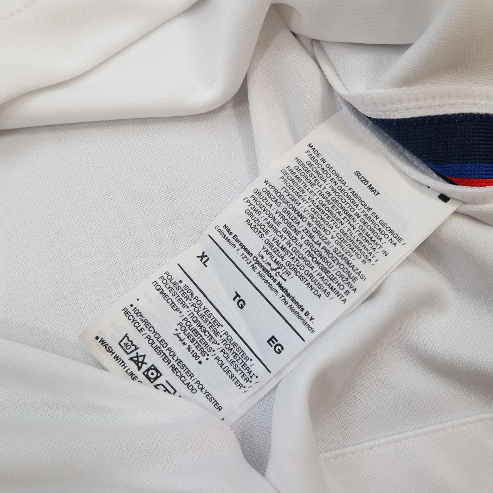 England Home Shirt Mens XL White 2020 2021 Football Nike Kane 9 Dri Fit photo 13
