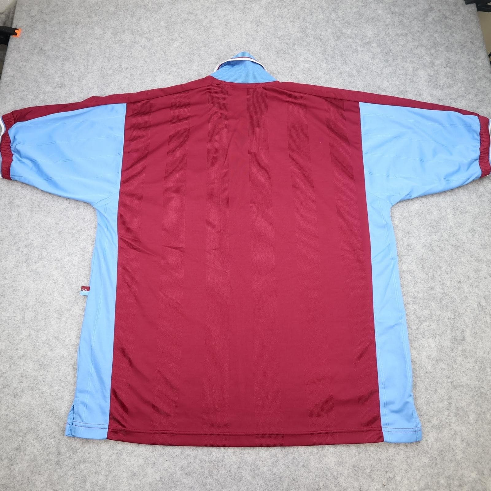 Vintage West Ham United Shirt Mens XL Red Home 1998 1999 Pony Dr Martens Jersey photo 2