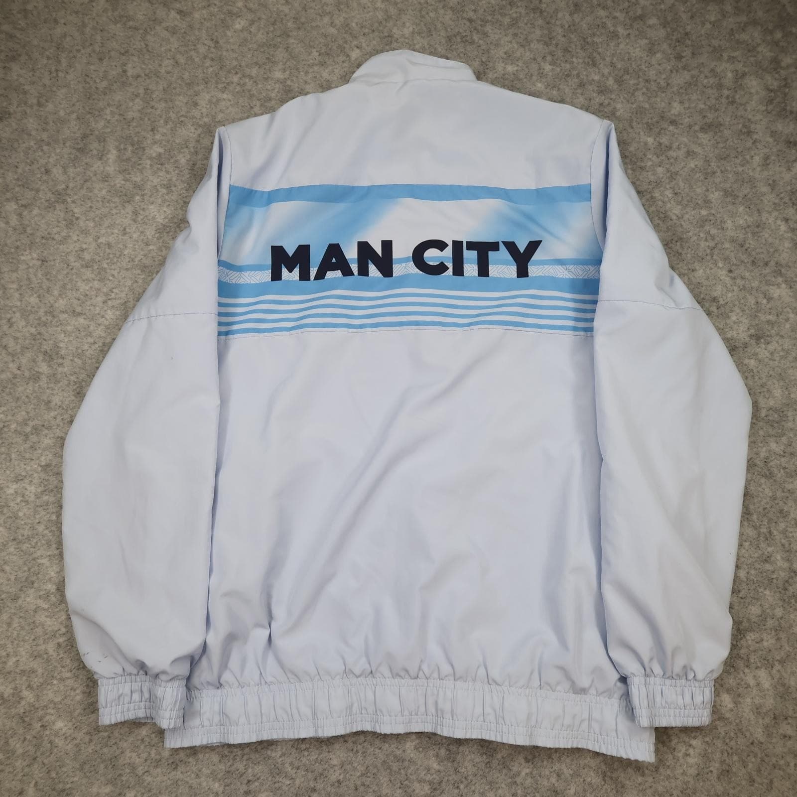 Manchester City Jacket Youth XL White EPL Football Puma Track Top 15-16 Years photo 13