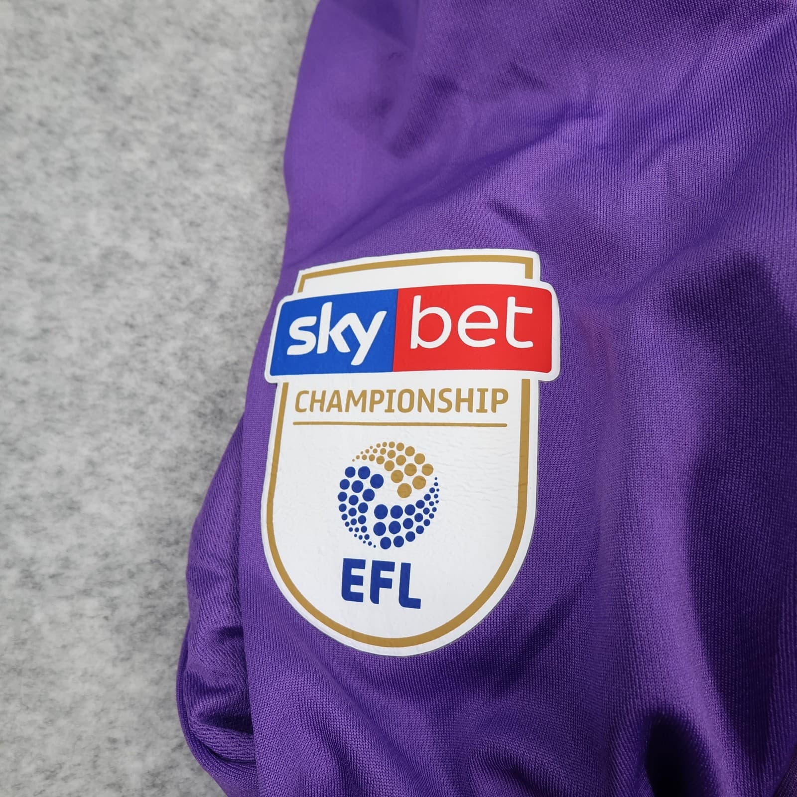 Hull City Goalkeeper Shirt Mens XXL Purple EFL Football Umbro SportPesa Long 12 photo 7
