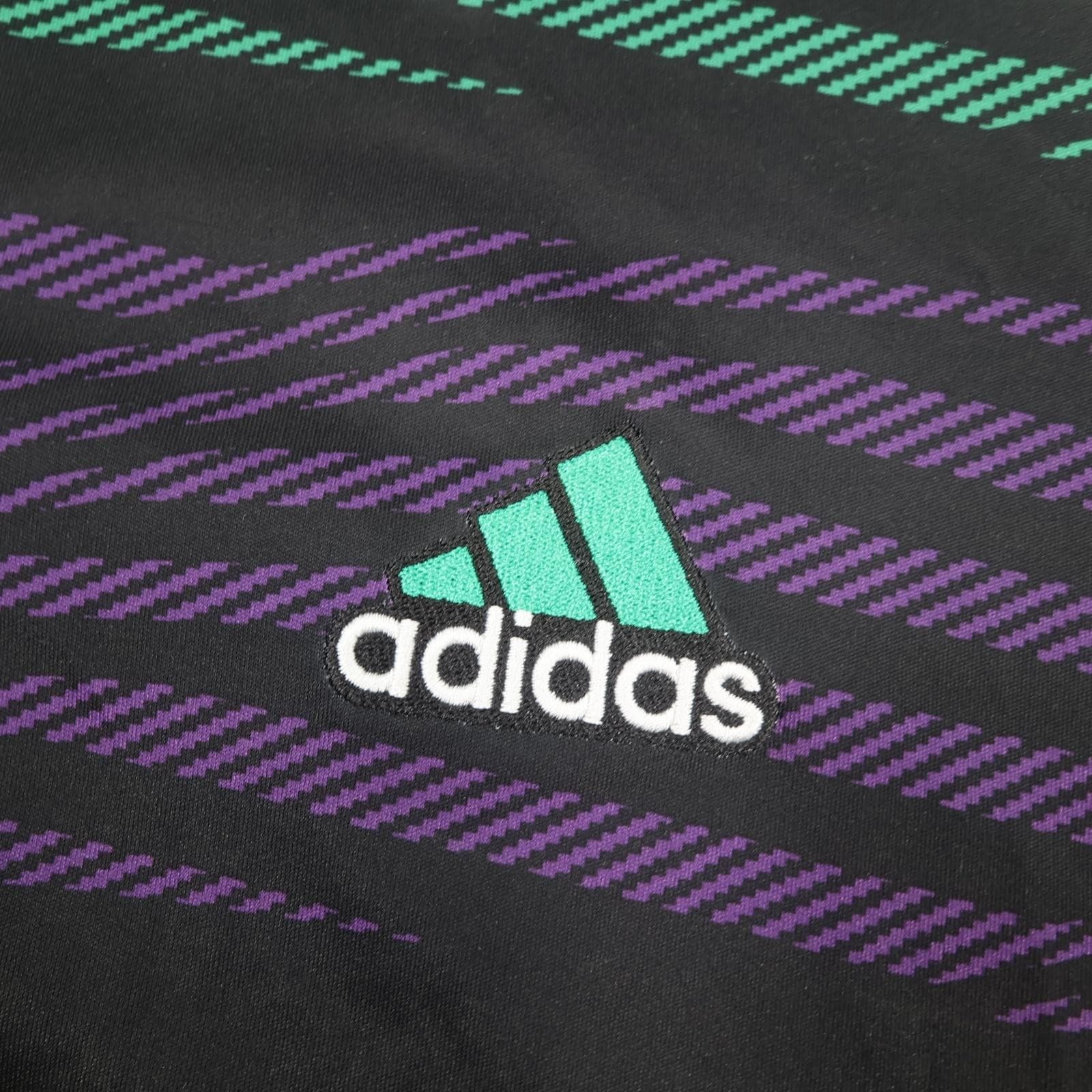 Real Madrid Training Shirt Mens Large Black 2022 2023 Football Adidas AEROREADY photo 4