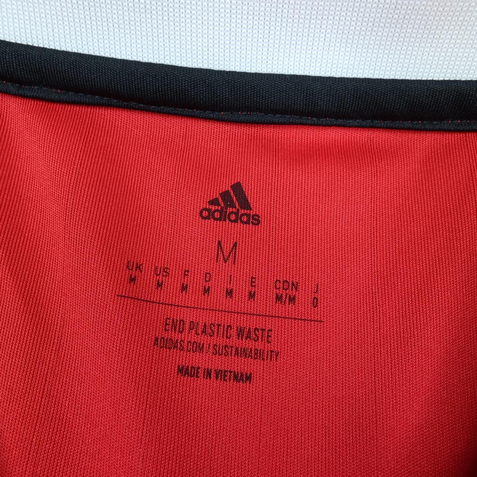 Manchester United Shirt Mens Medium Red Home EPL Adidas 2022 2023 Jersey photo 6