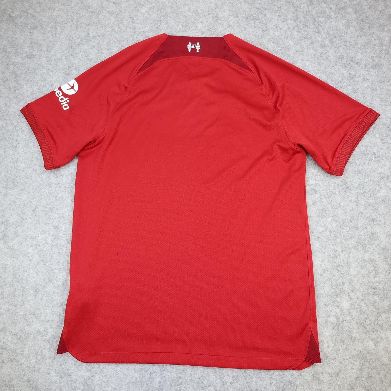 Liverpool Shirt Mens Medium Red Home EPL Football Nike 2022 2023 Jersey LFC photo 2