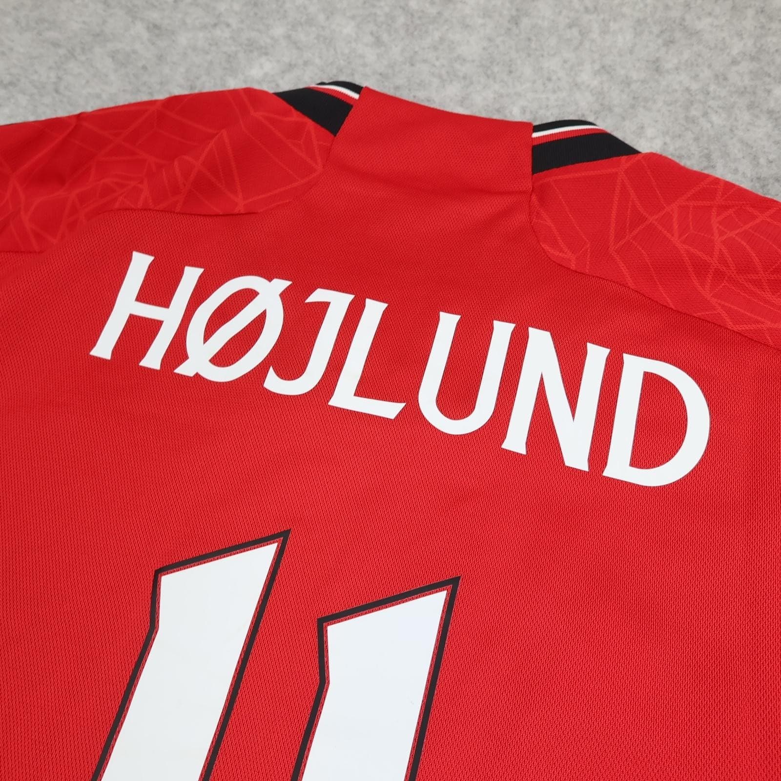 Manchester United Shirt Mens XL Red Home 2023 2024 Football Adidas Hojlund 11 photo 8