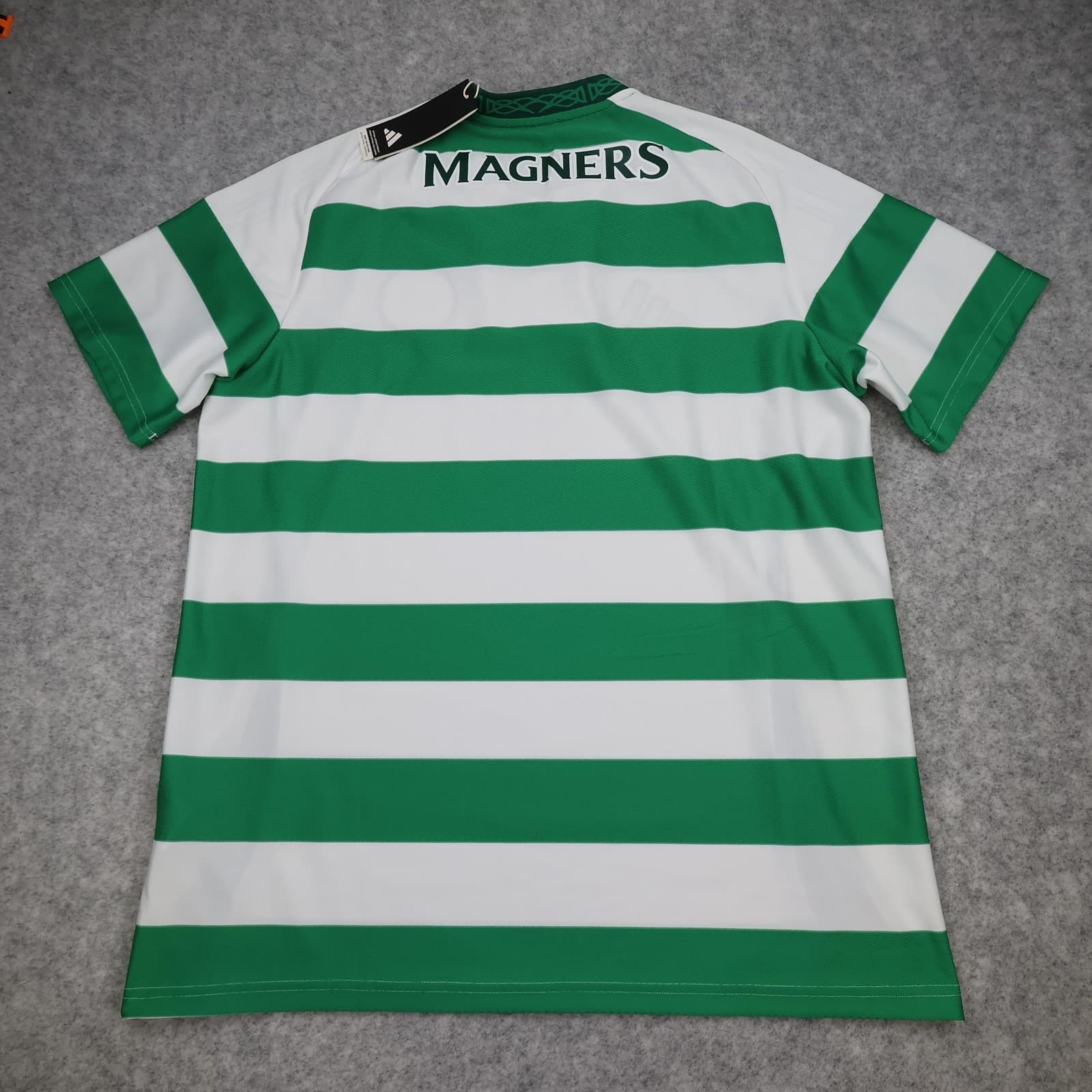 Celtic Shirt Mens XL Green White Home 2024 2025 Football Adidas Soccer Jersey photo 2