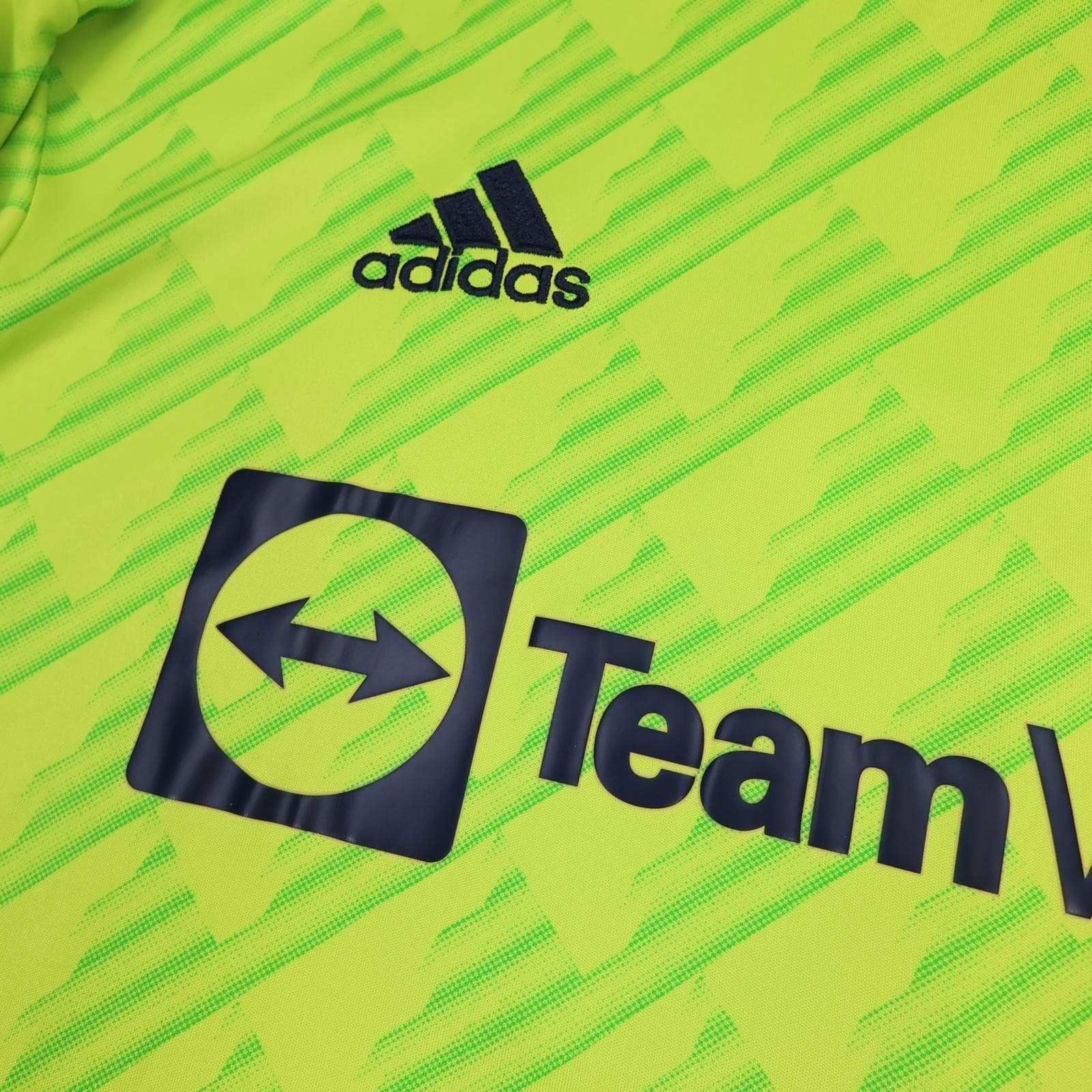 Manchester United Shirt Mens Large 3rd Kit 2022 2023 Football Adidas Garnacho 49 photo 4