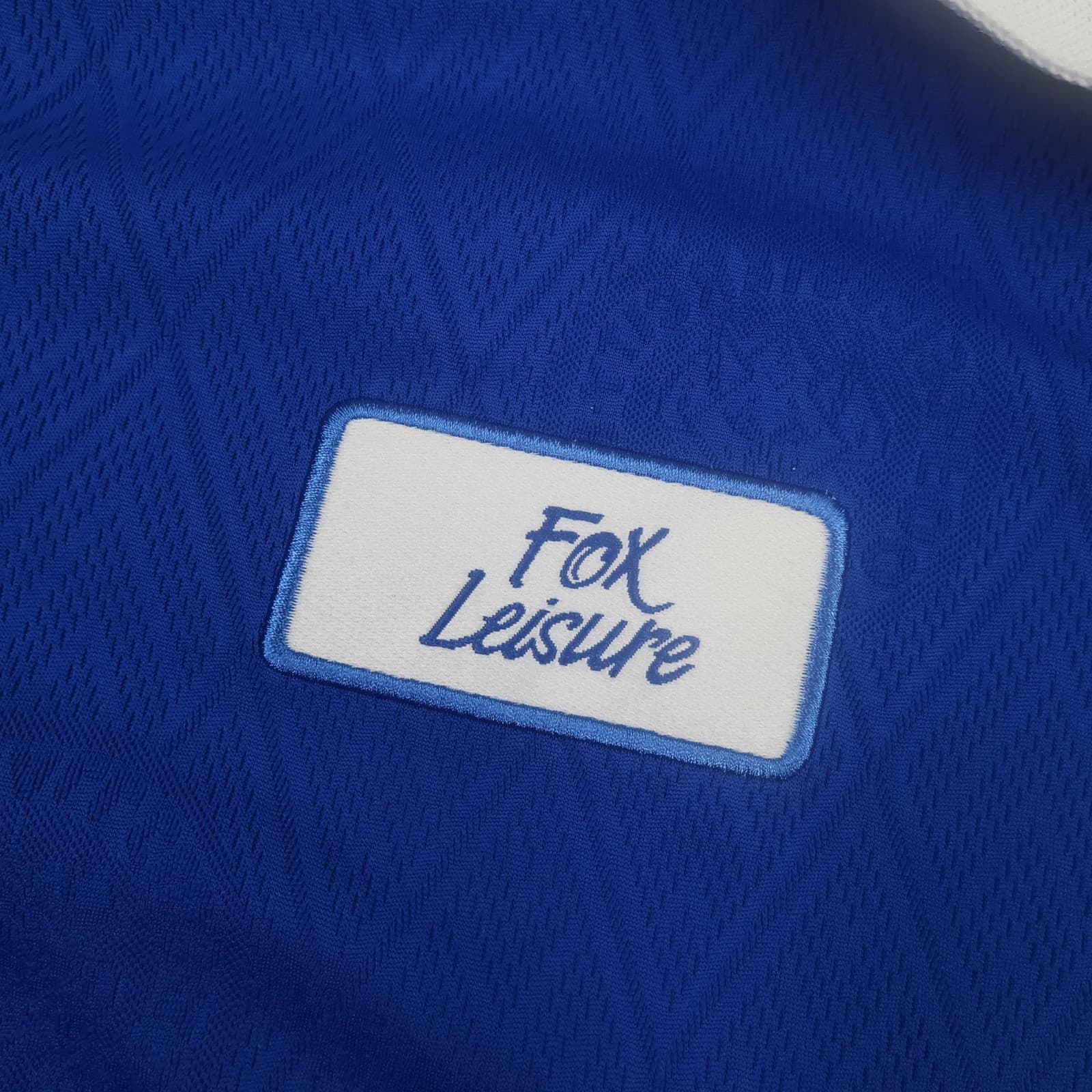 Leicester City Shirt Mens Large Blue Home 1998 2000 Score Draw Walkers Jersey photo 7