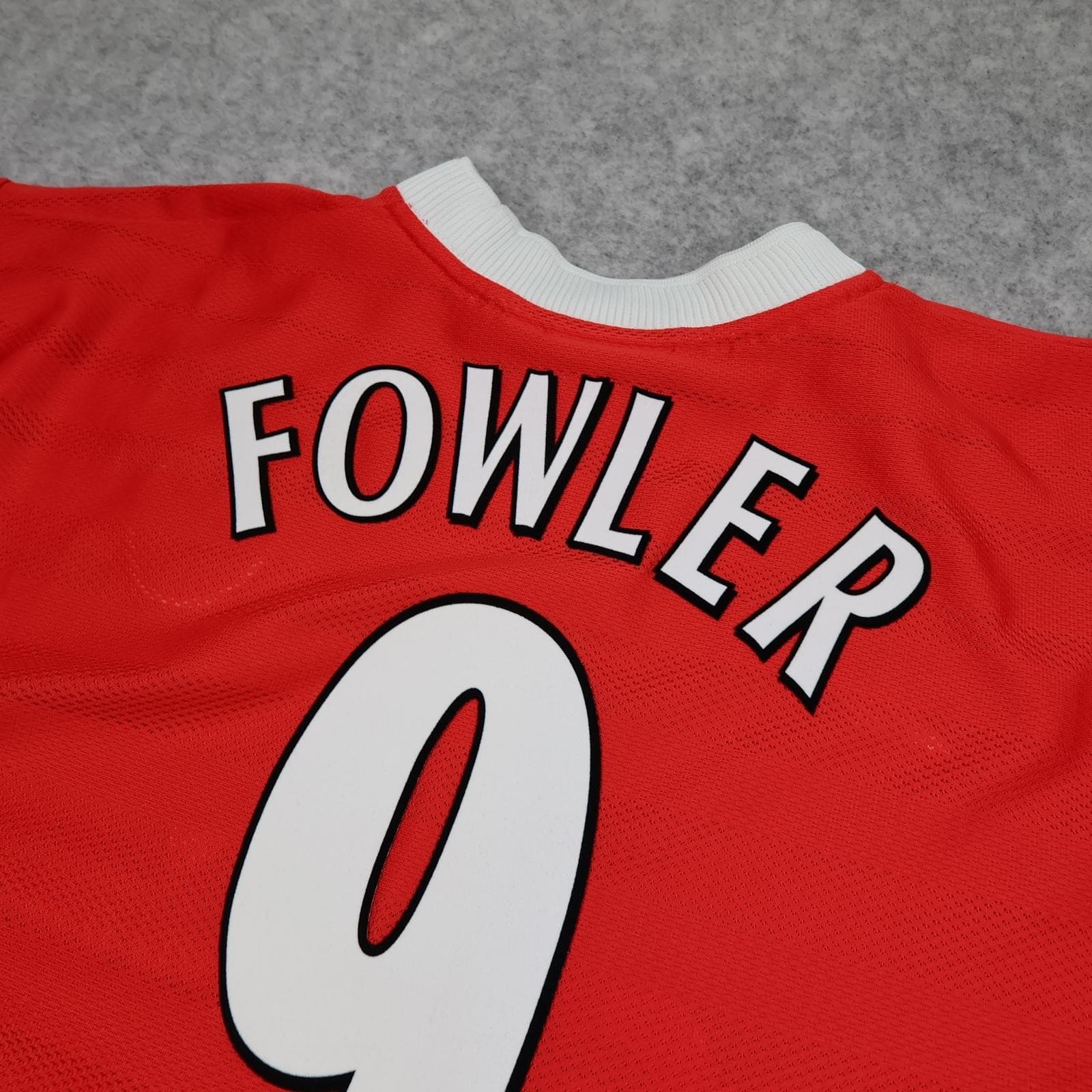 Vintage Liverpool Shirt Mens Large Home 1998 1999 Reebok Fowler 9 Soccer Jersey photo 10
