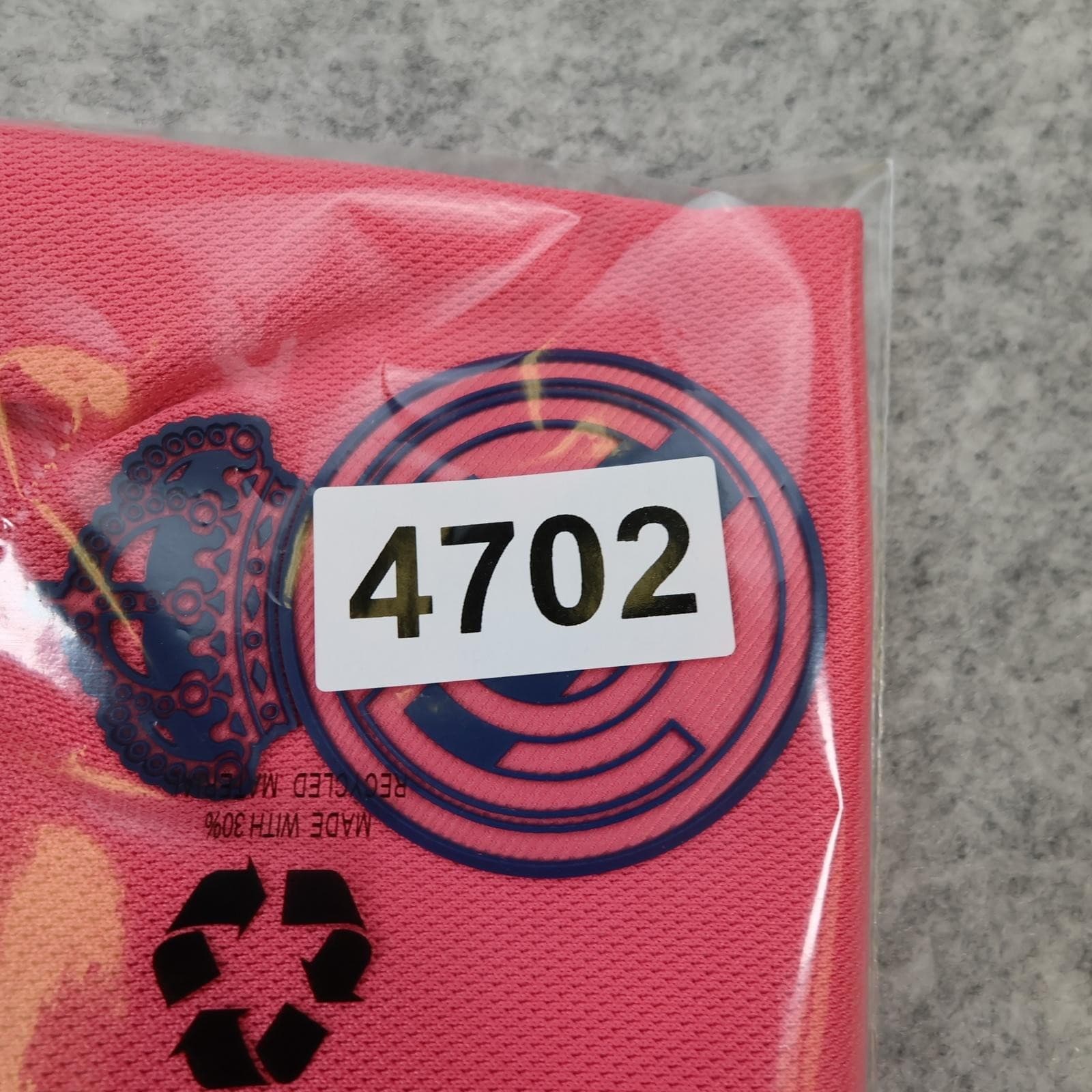 Real Madrid Shirt Mens Large Pink Away 2020 2021 Football Adidas Benzema 9 photo 14