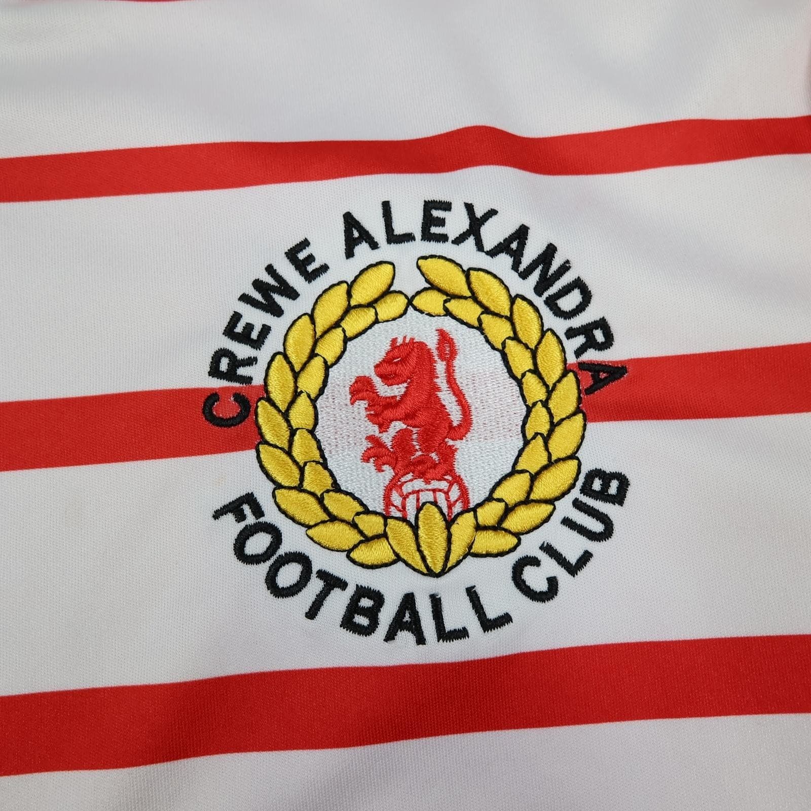 Crewe Alexandra Shirt Mens Medium Red EFL 2016 2017 Carbrini Mornflake Jersey photo 4