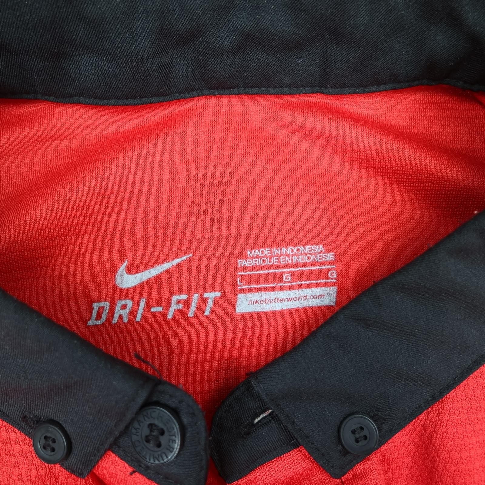 Manchester United Shirt Mens Large Red Home 2013 2014 Football Nike V Persie 20 photo 11
