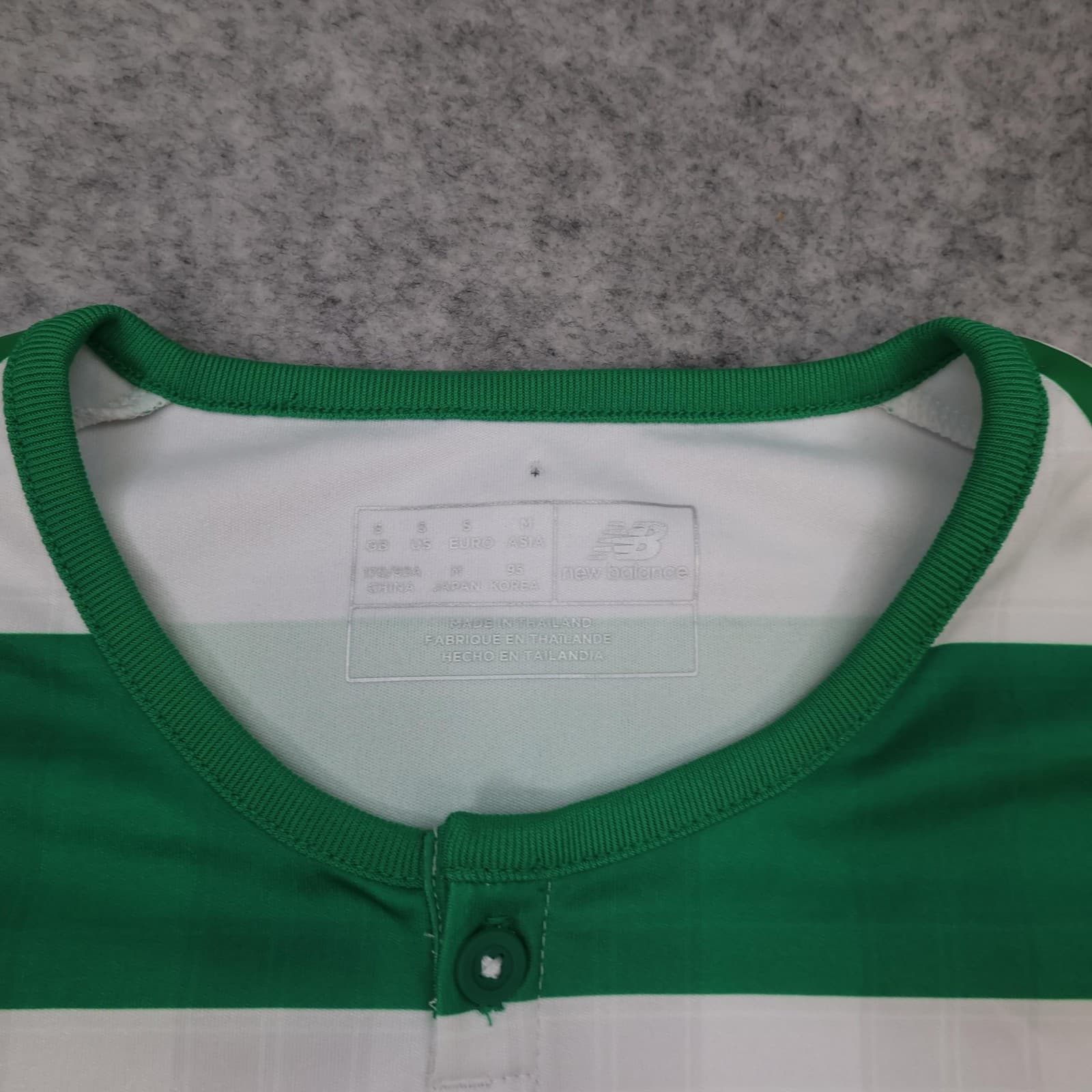 Celtic Shirt Mens Small Green Home 2017 2018 New Balance Jersey Christie 24 photo 7