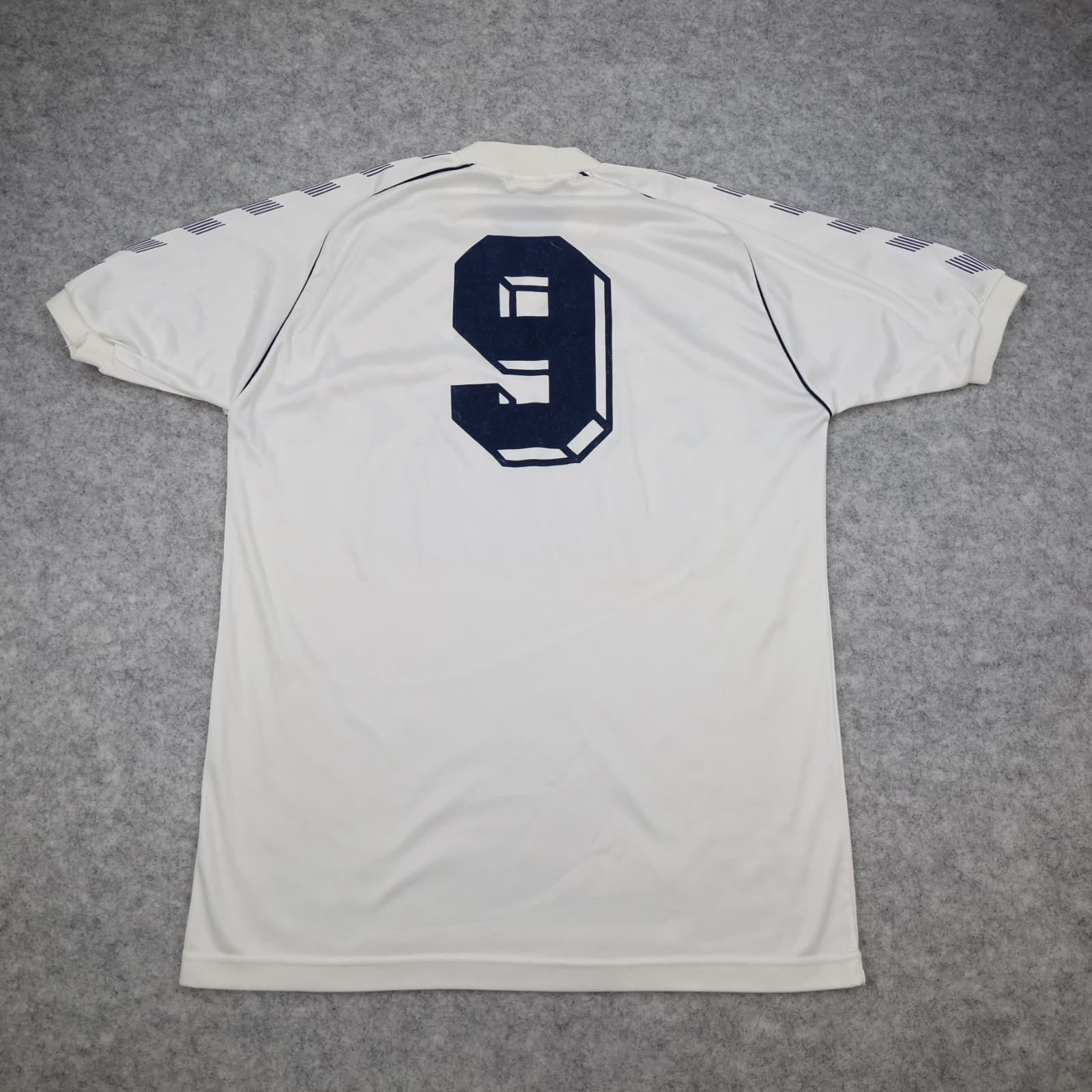 Vintage Tottenham Hotspur Shirt Medium White Home 1985 1987 Soccer Jersey Spurs photo 2