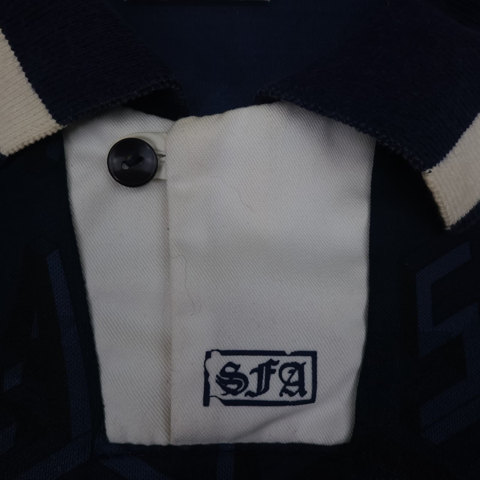 Vintage Scotland Football Shirt Large Blue Home Umbro 1991 1994 Soccer Jersey photo 6