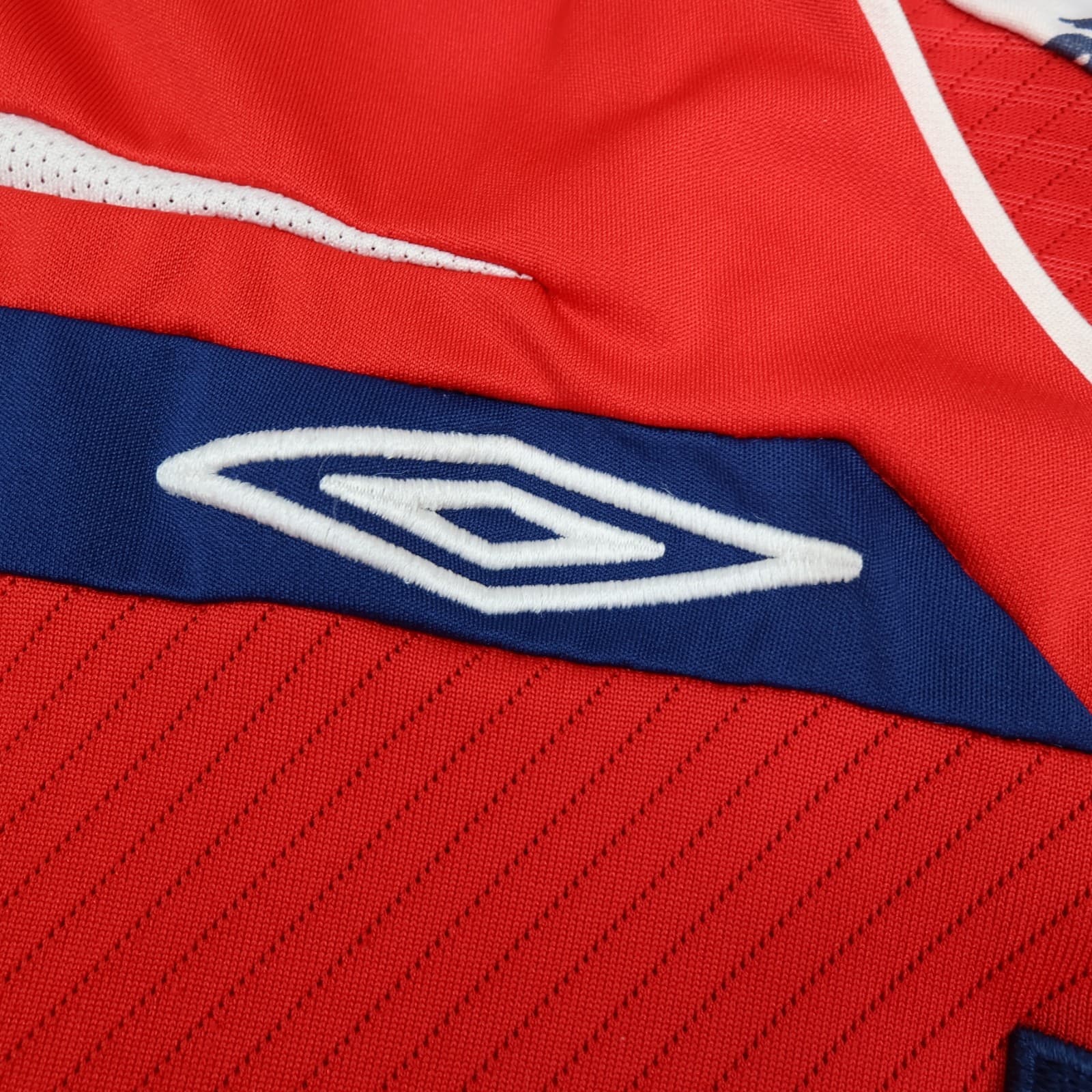 Vintage England Football Shirt Extra Large Red Away Kit 2008 2010 Jersey XL photo 7