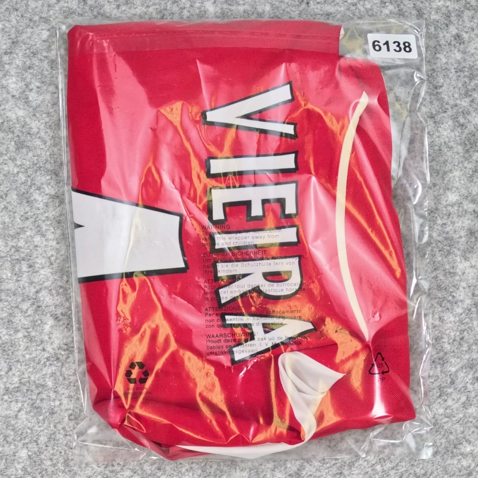 Vintage Arsenal Football Shirt Medium Red Home 2002 2004 Home Nike Vieira Jersey photo 6
