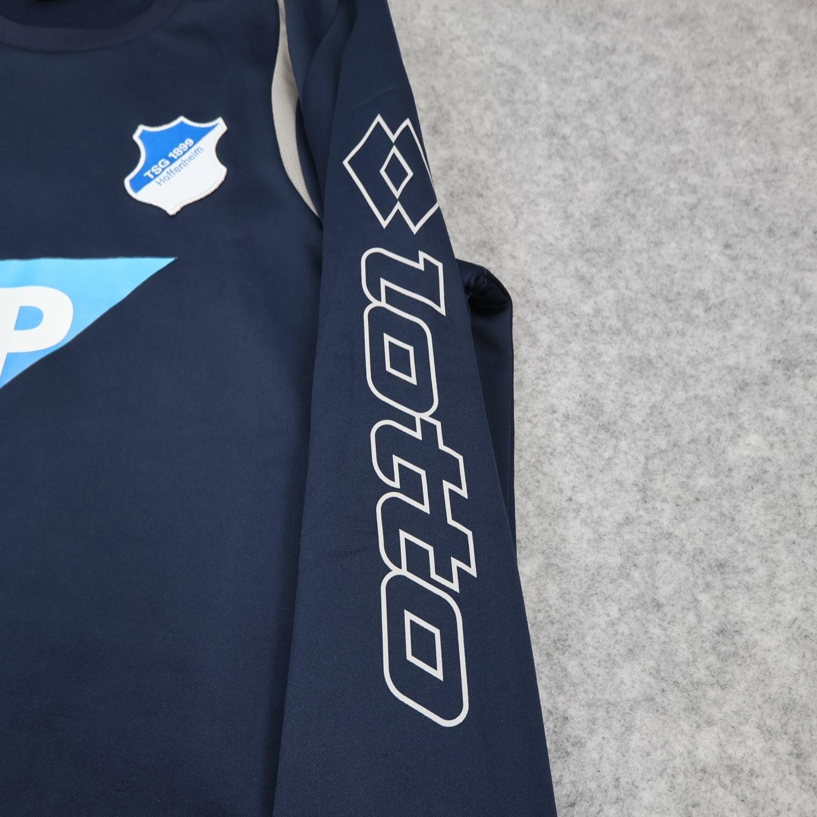 TSG 1899 Hoffenheim Training Top Mens Large Navy Bundesliga Football Lotto SAP photo 7