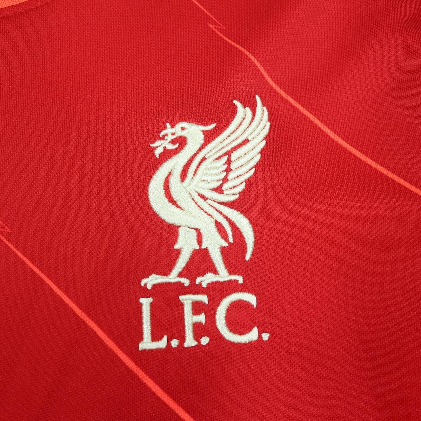 Liverpool Shirt Mens Small Red Home 2021 2022 Football Nike Standard Chartered photo 4