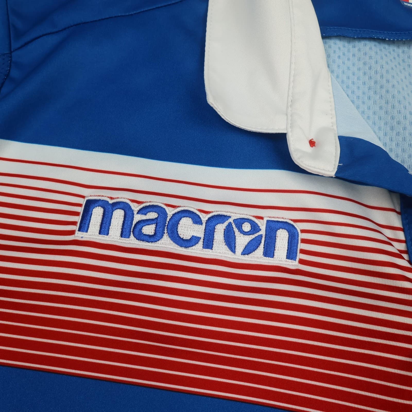 Stoke City Shirt Mens 3XL Blue Away Football Macron 2017 2018 Soccer Jersey photo 4