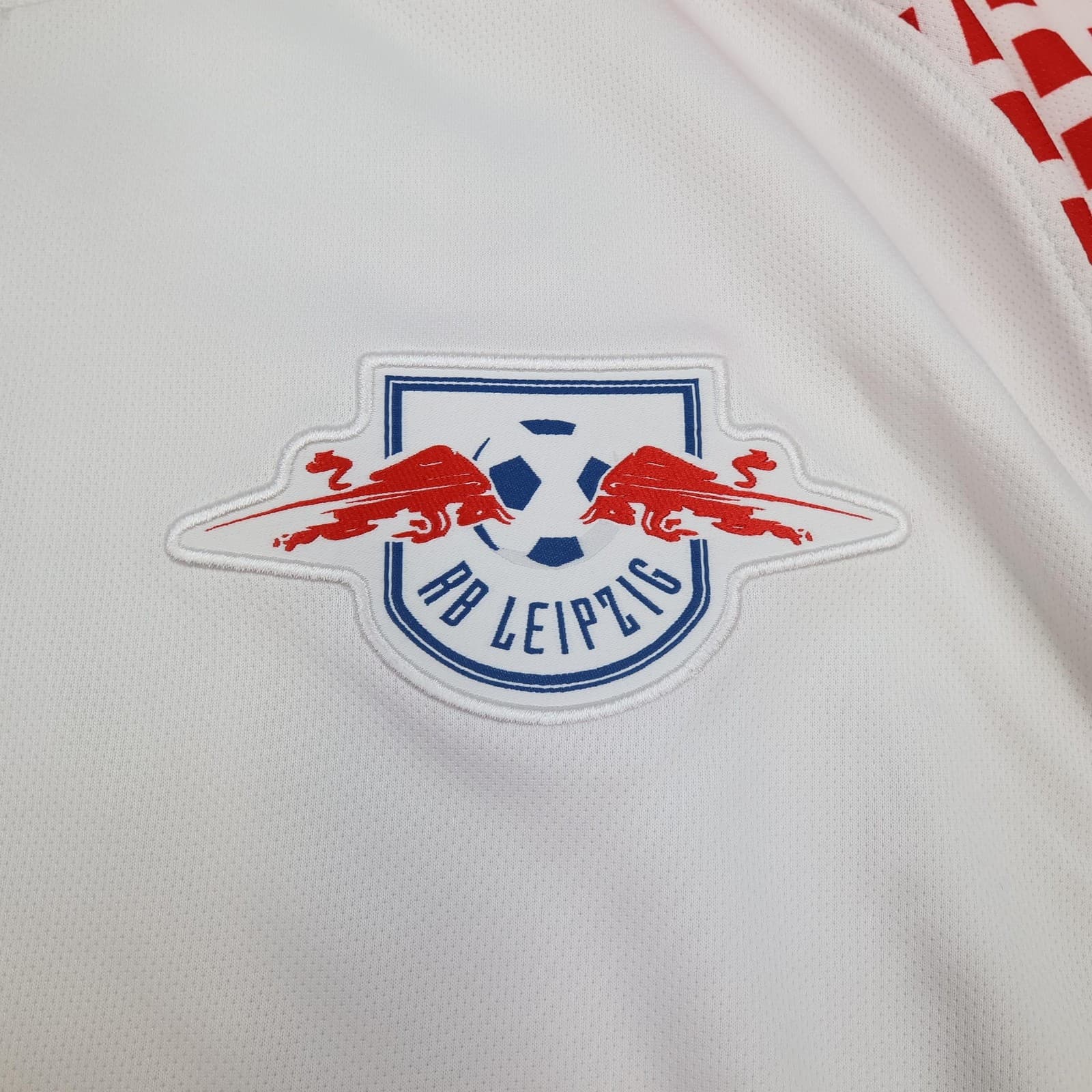RB Leipzig Shirt Mens XL White Home 2017 2018 Nike Dri Fit Soccer Jersey photo 4