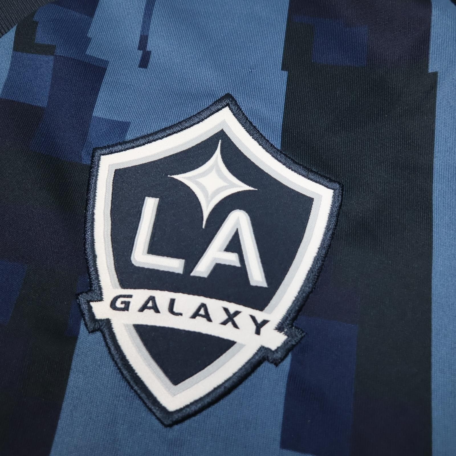 LA Galaxy Shirt Mens Medium Blue 2019 2020 Football Adidas Soccer Jersey photo 6