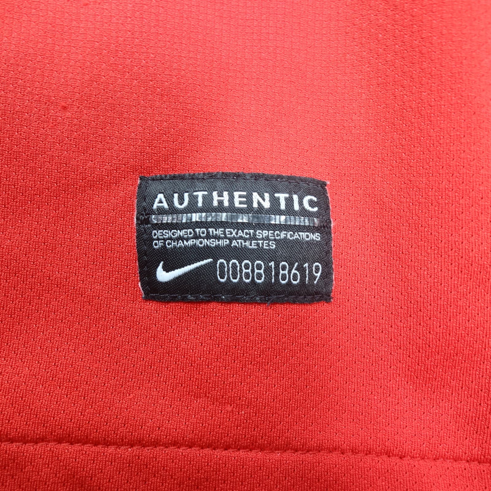 Manchester United Shirt 3XL Red Home Kit 2010 2011 AON Nike Jersey Berbatov 9 photo 7