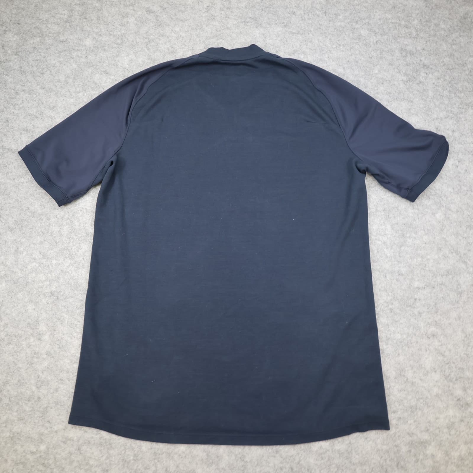 Manchester City Shirt Large Navy Away Kit 2010 2012 Umbro Soccer Jersey photo 2