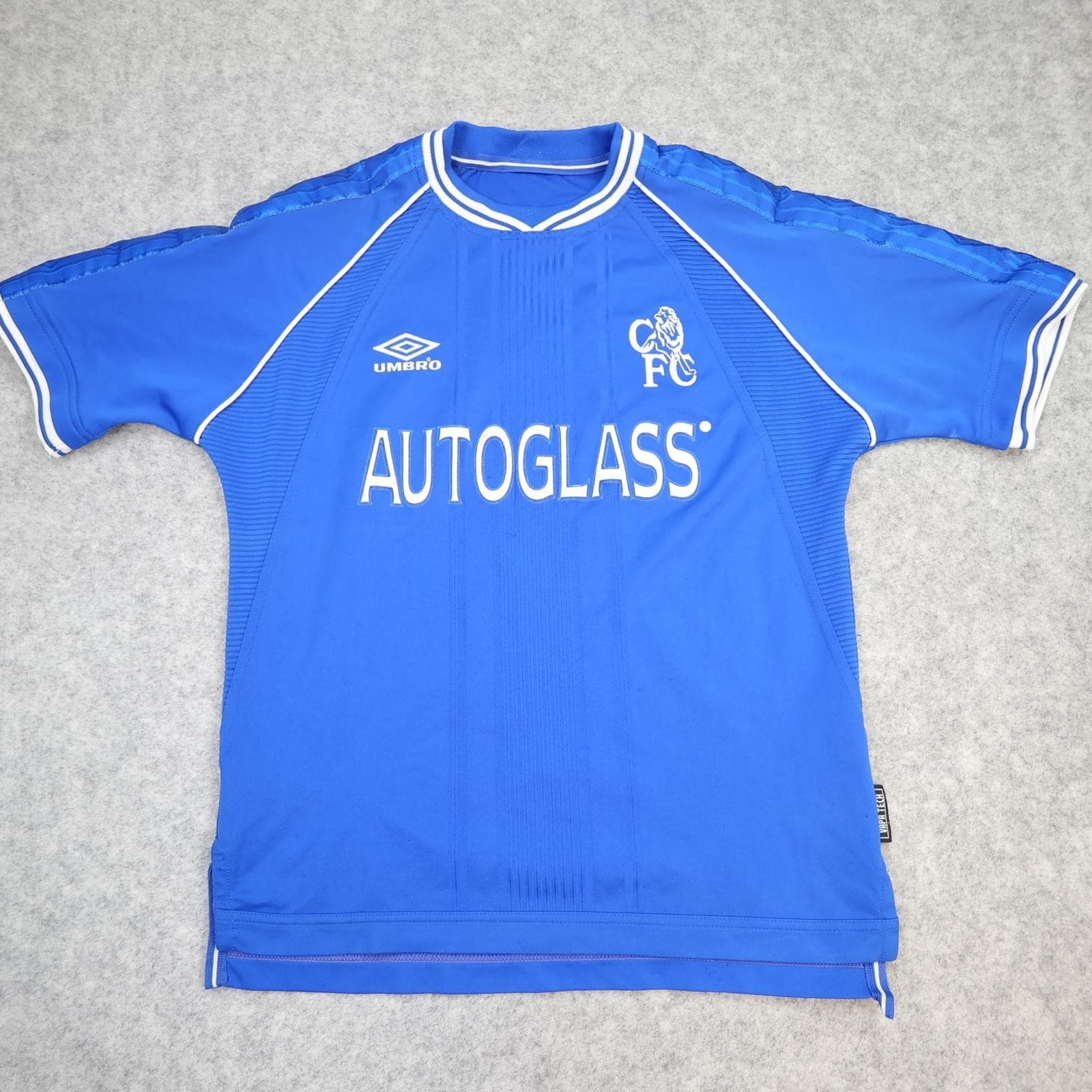 Vintage Chelsea Shirt Kids 13-14 Years Blue Home 1999 2001 Umbro Makelele 4 photo 2