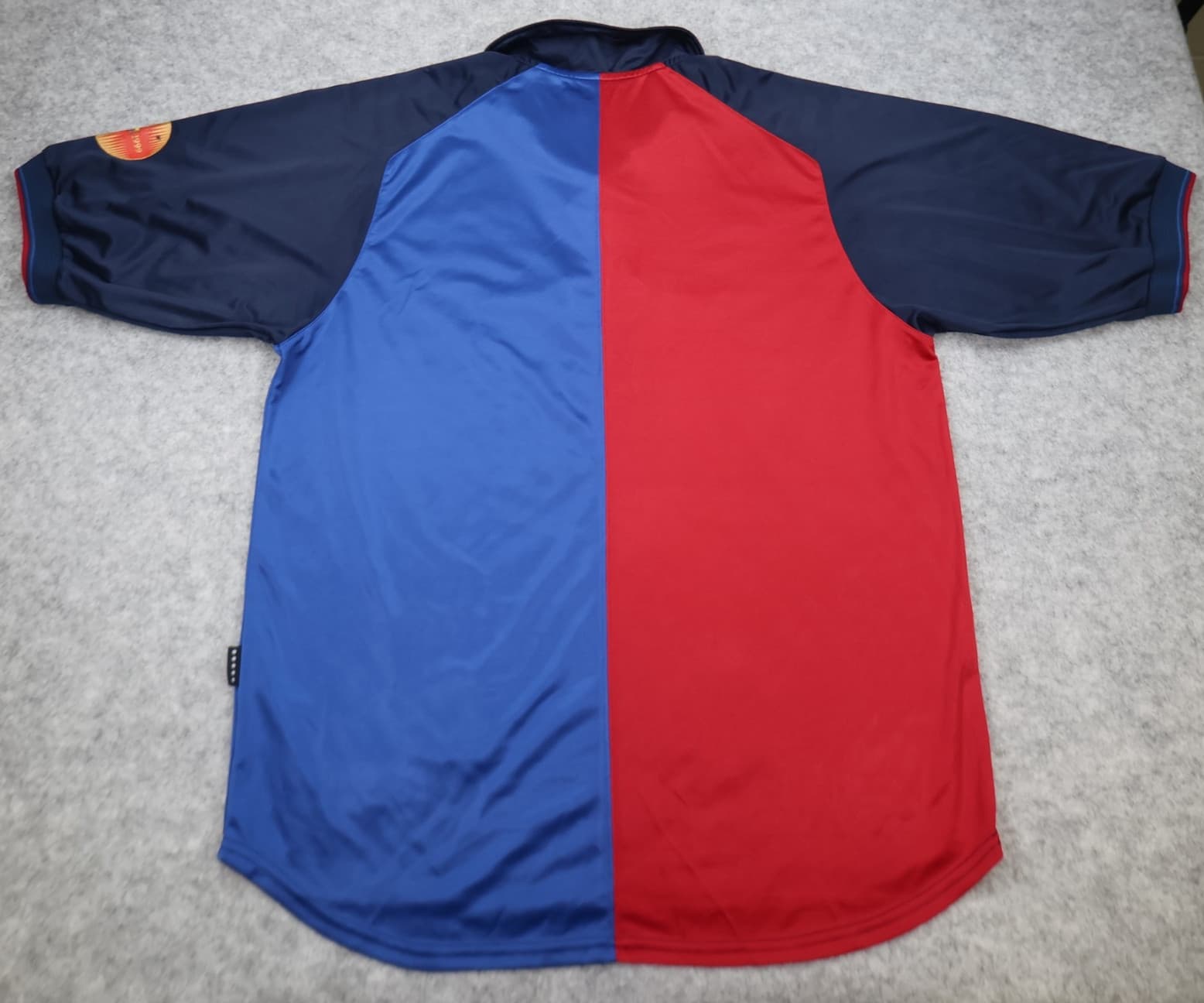 Vintage Barcelona Shirt Extra Large Red Home Kit 1999 2000 Nike Soccer Jersey photo 2