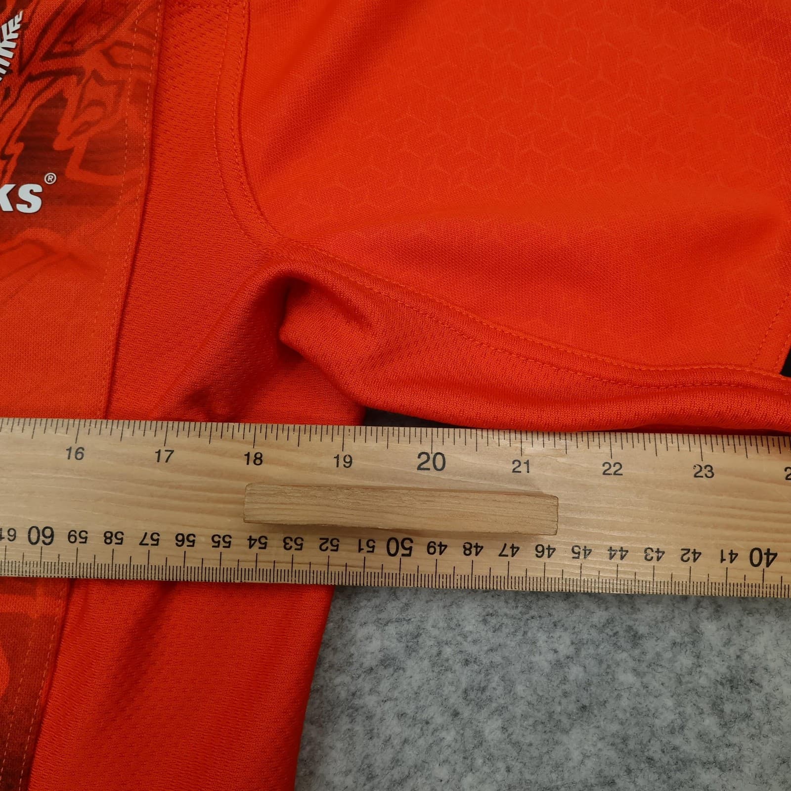 New Zealand All Blacks Shirt Mens Medium Orange Alternate Rugby Adidas 2017 photo 9