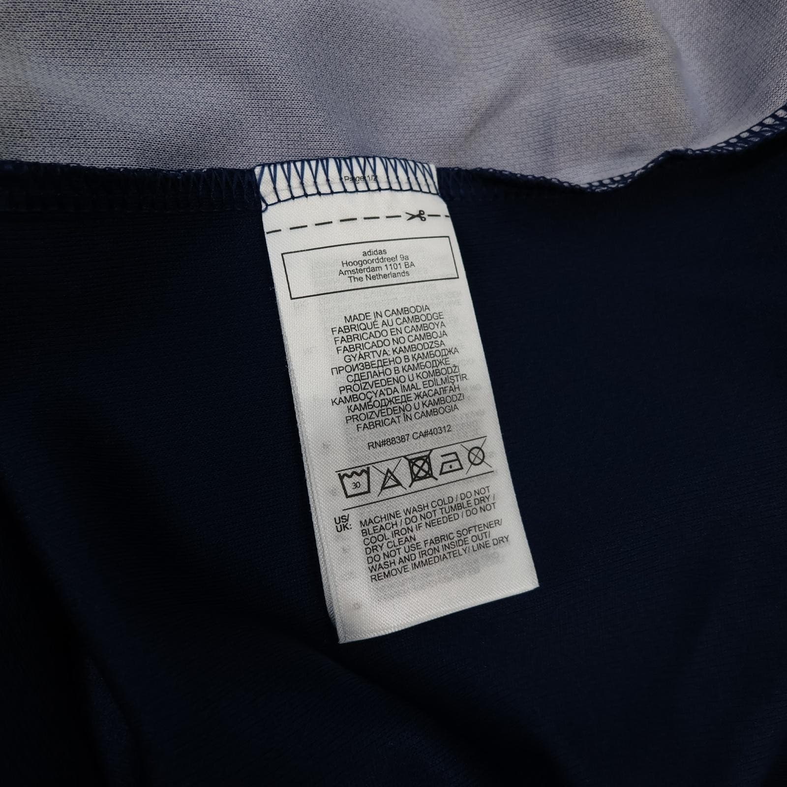 Scotland Home Shirt Mens 2XL Blue 2020 2021 Football Adidas Soccer Jersey Top photo 11