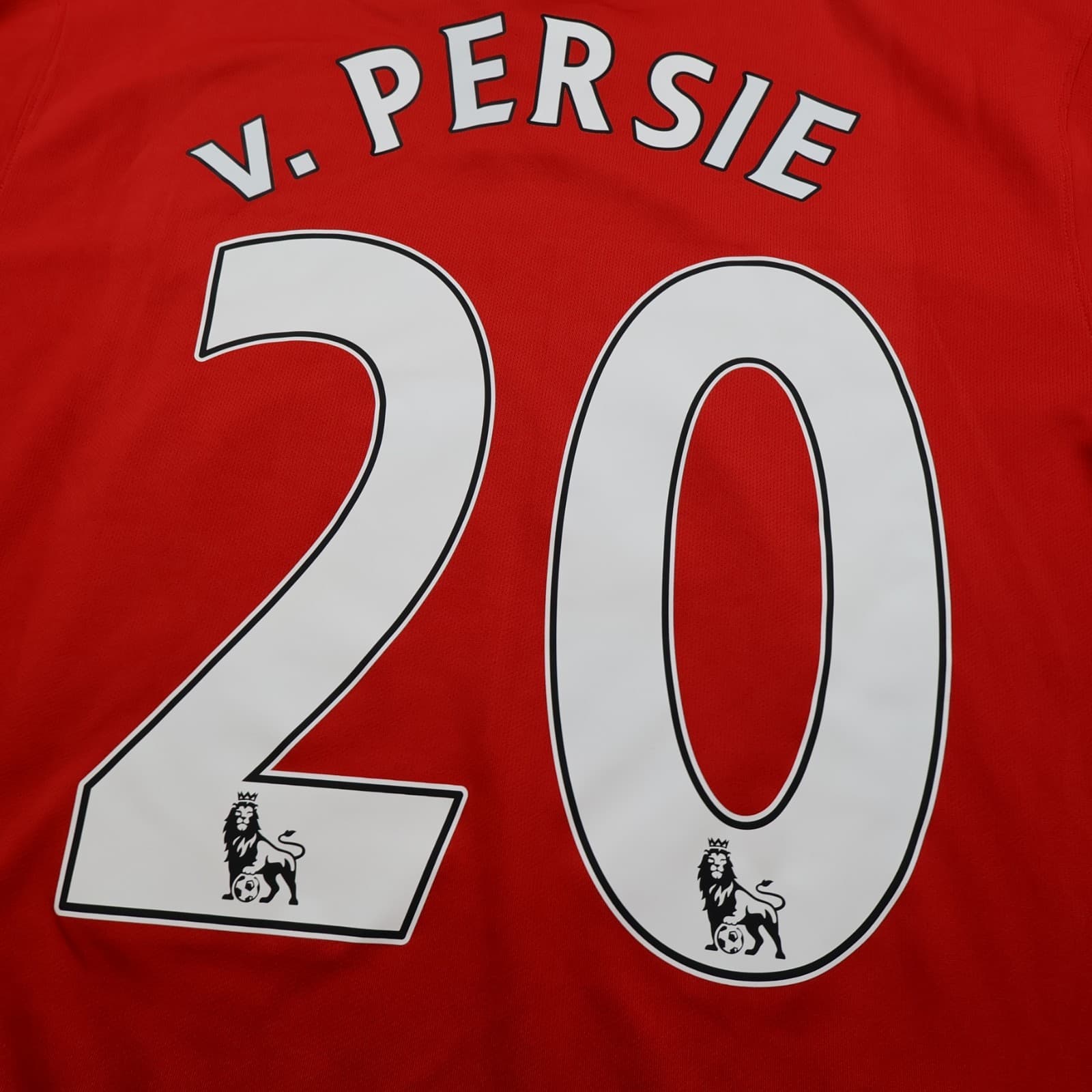 Manchester United Shirt Large Red Home Kit 2014 2015 Nike Jersey Van Persie 20 photo 8