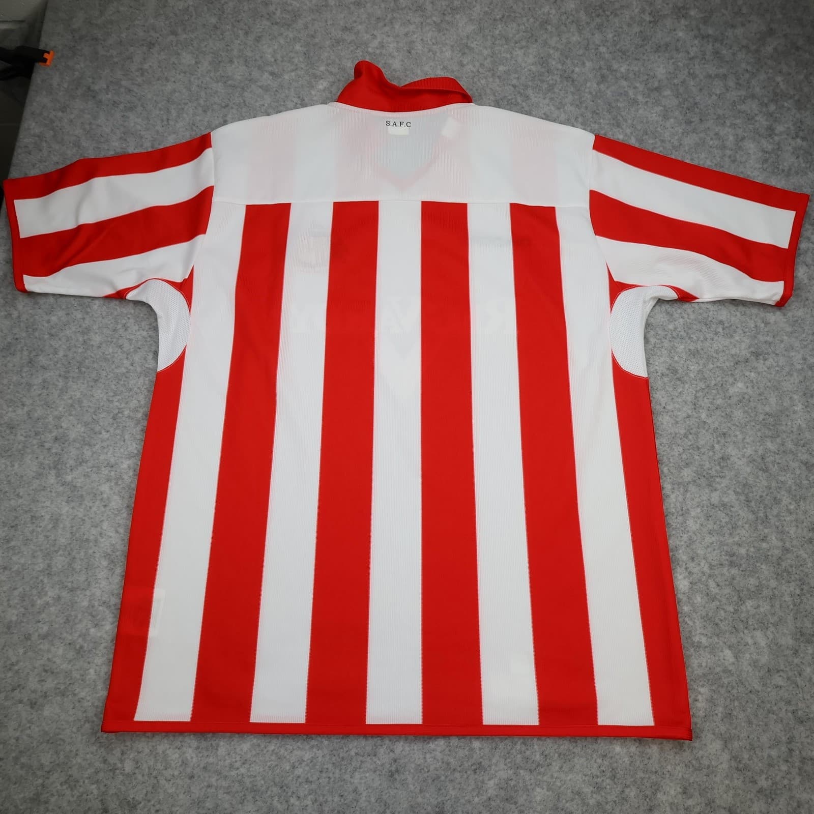 Sunderland Shirt Mens XL Red Home 2004 2005 Diadora Reg Vardy Soccer Jersey photo 2