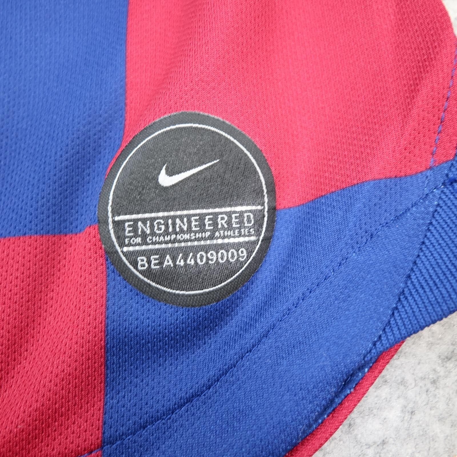 Barcelona Shirt Womens Small Red Home 2019 2020 Football Nike Soccer Jersey photo 8
