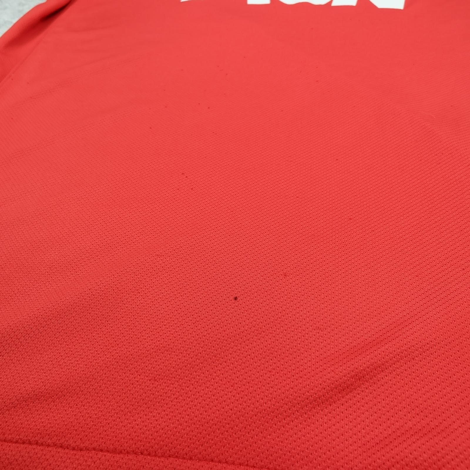 Manchester United Shirt Mens Large Red Home 2011 2012 Football Nike AON Jersey photo 8