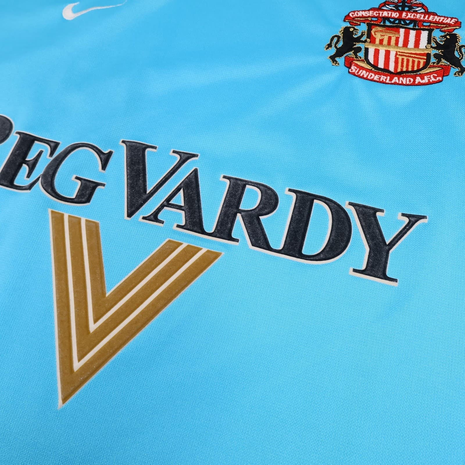 Sunderland Shirt Mens XL Blue Reg Vardy 2002 2003 Nike Dri-FIT Soccer Jersey photo 5
