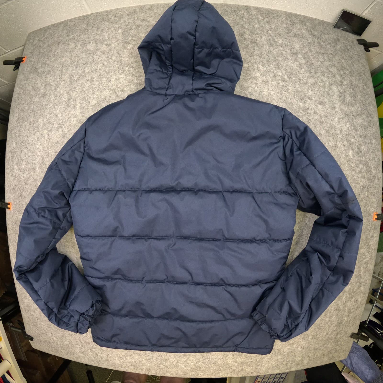 Blackburn Rovers FC Jacket Medium Blue Macron Long Sleeve Football Zip photo 2