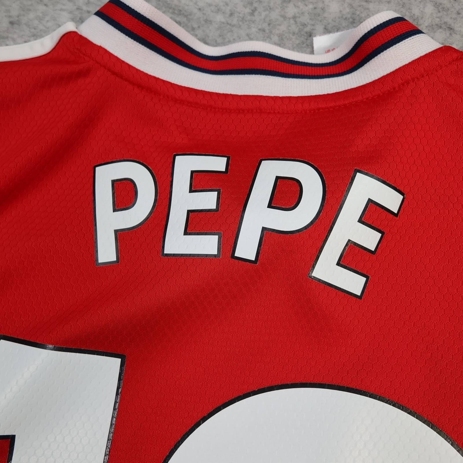 Arsenal Shirt 11-12 Years Medium Red Home 2019 2020 EPL Kids Adidas Pepe 19 photo 8