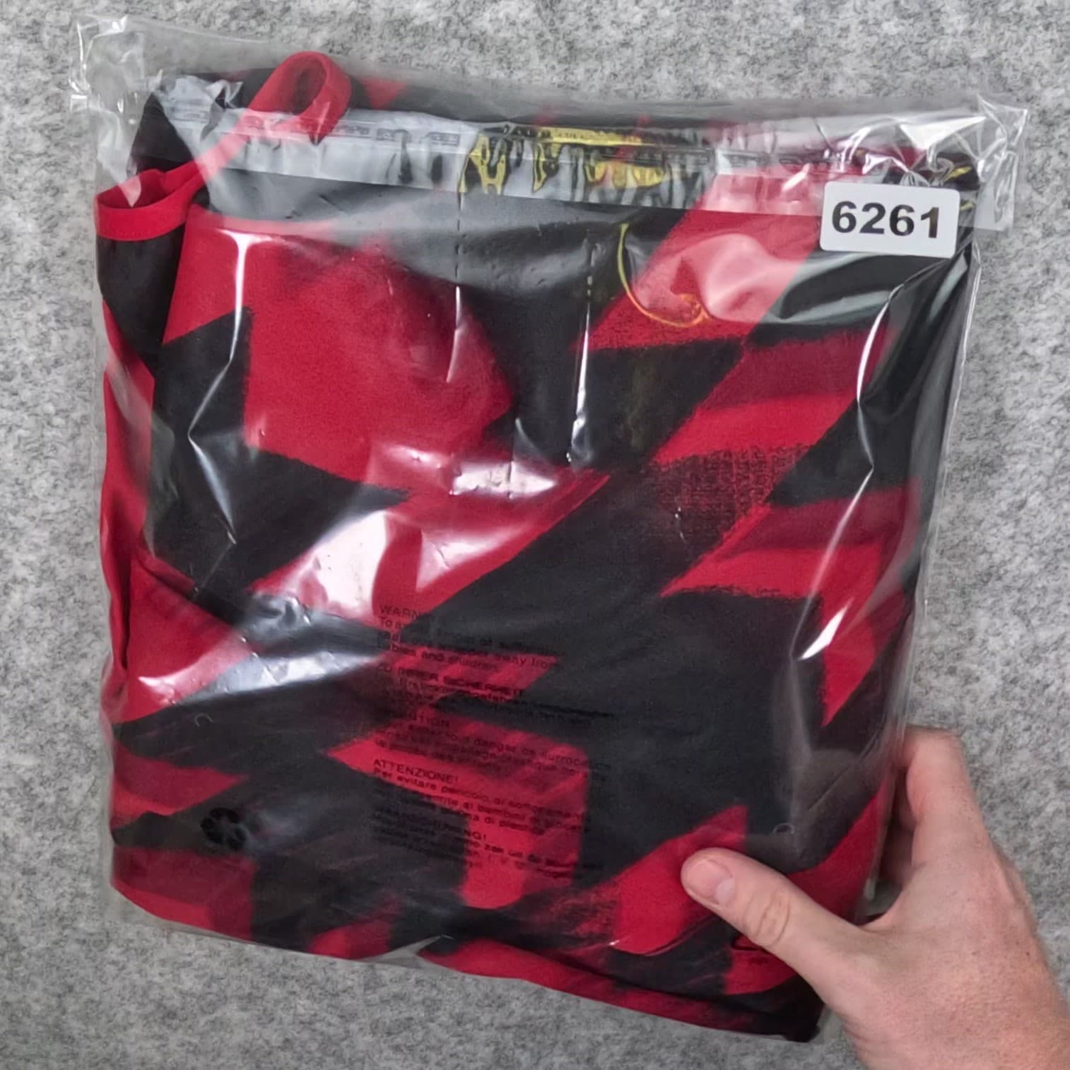 Manchester United Football Training Jumper XL Red adidas 2025 2026 Warm top photo 4
