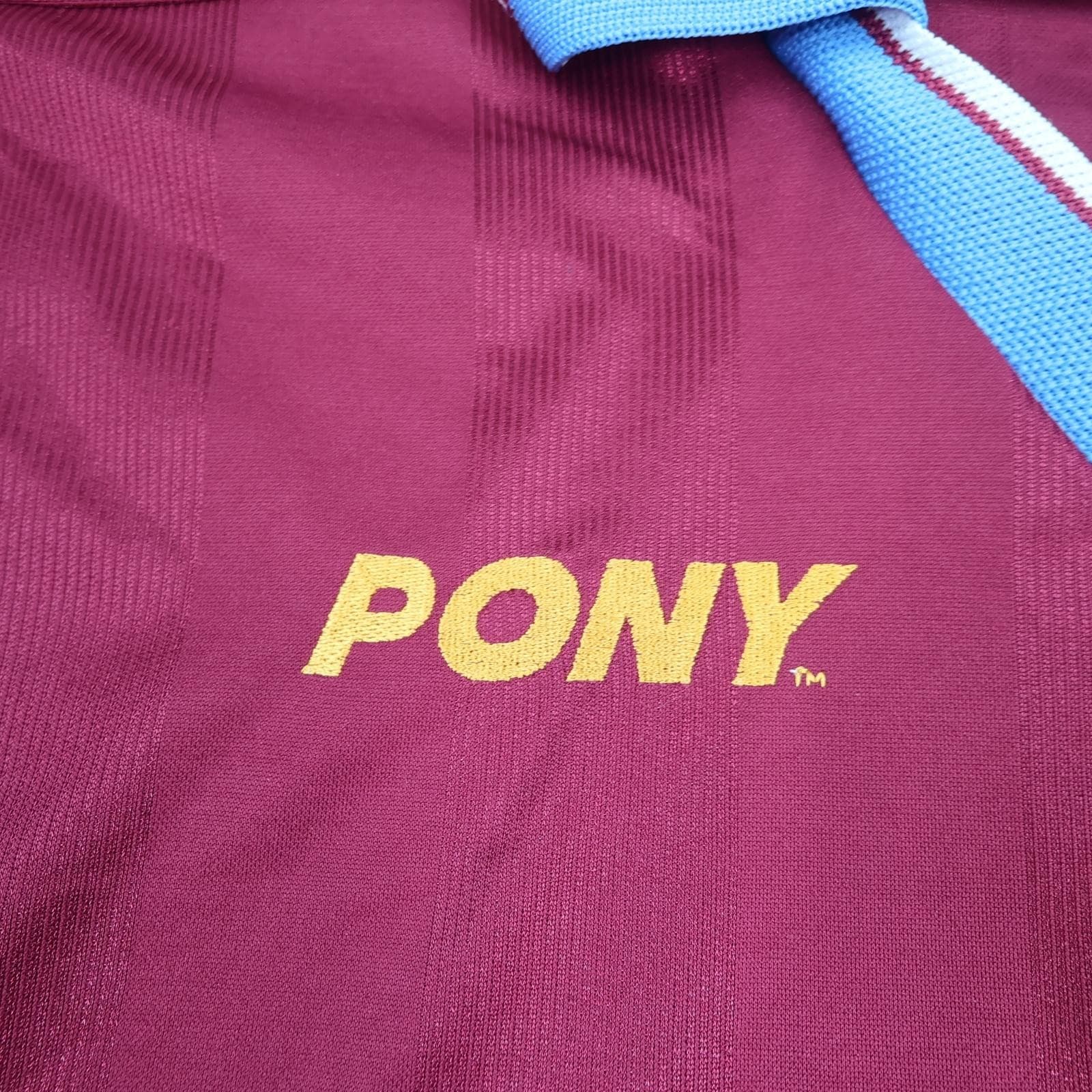 Vintage West Ham United Shirt Mens XL Red Home 1998 1999 Pony Dr Martens Jersey photo 5