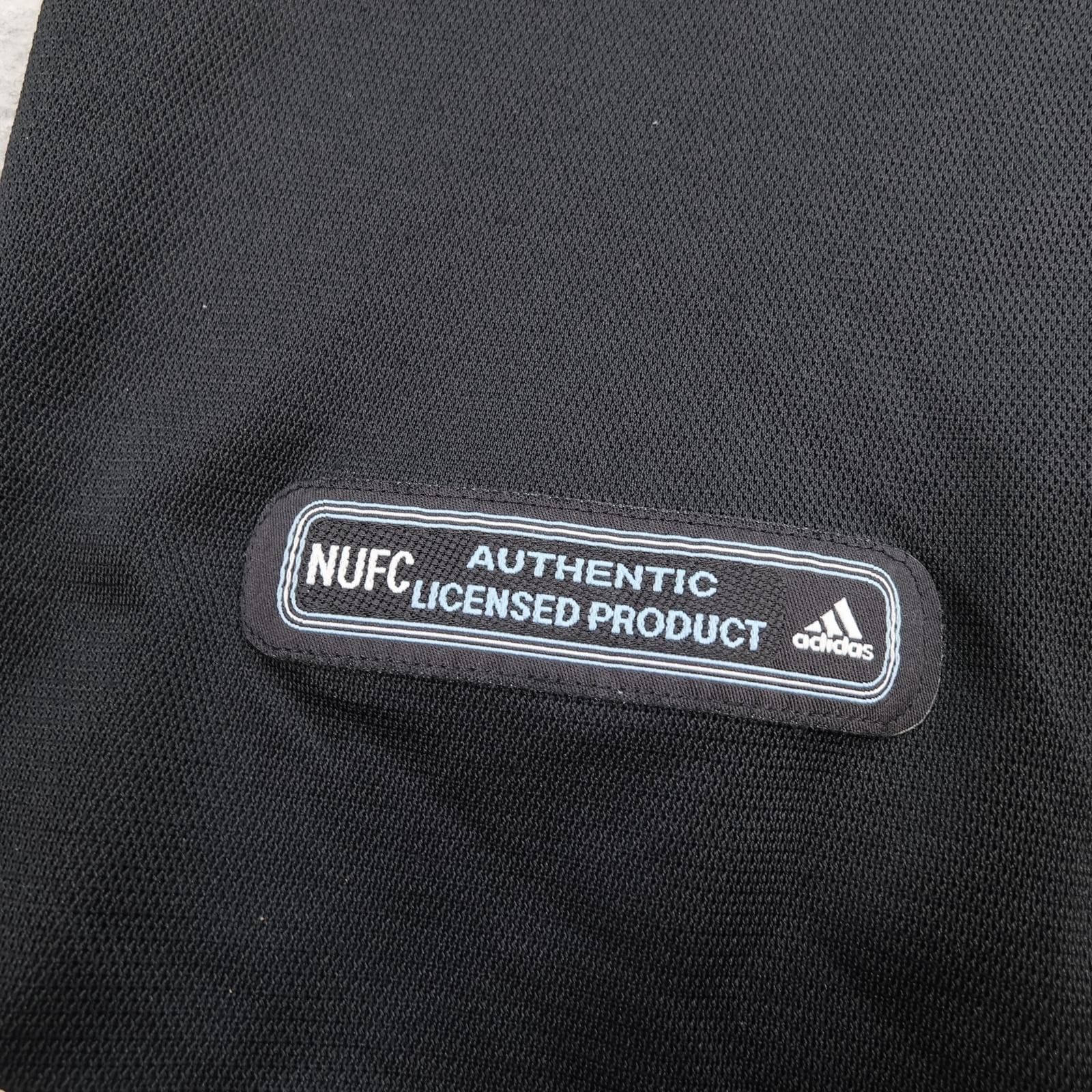 Vintage Newcastle United Shirt Mens Medium Black Away Kit 2000 2001 Adidas NTL photo 10