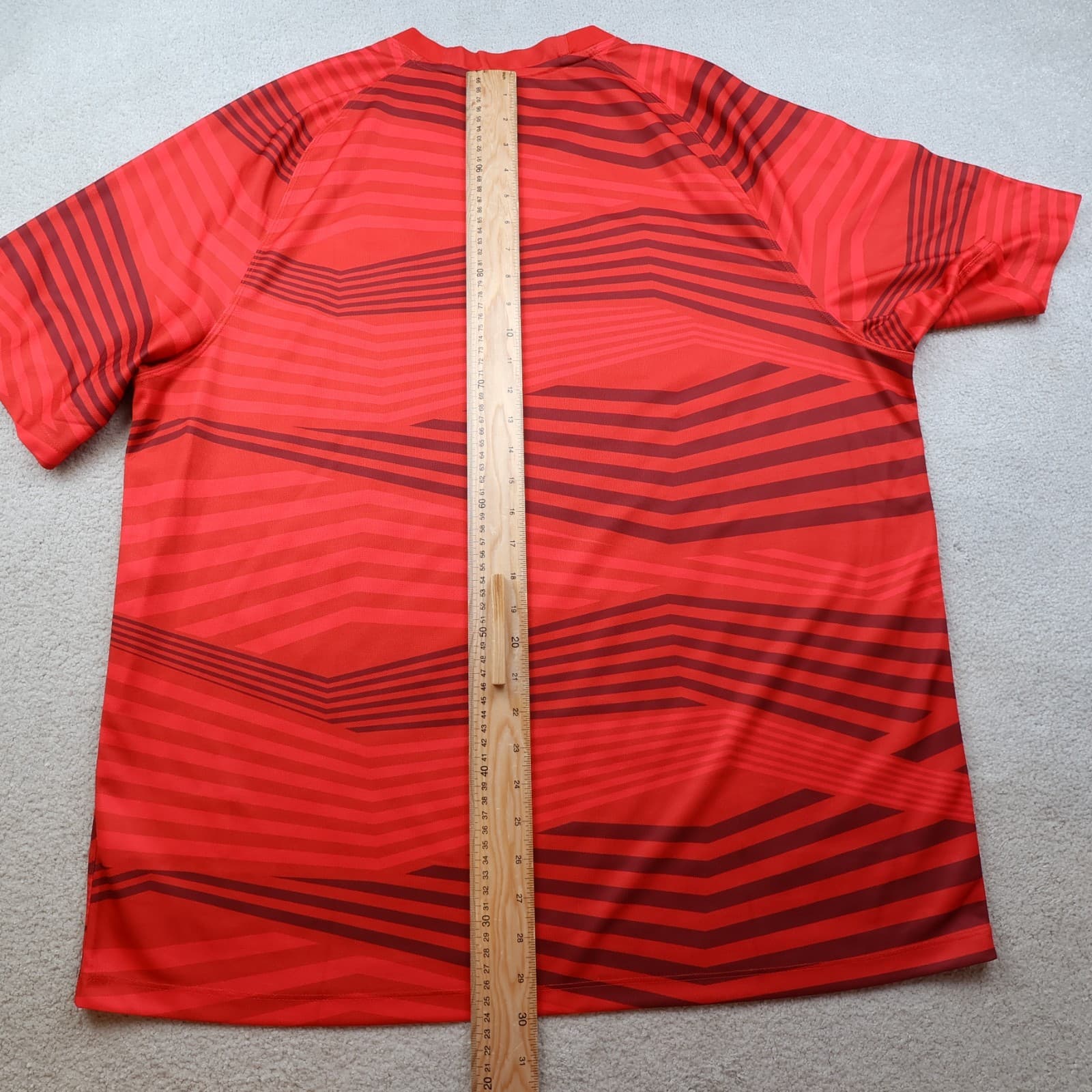 Saracens Rugby Shirt 2XL Red Jersey 2020 2021 Nike Jersey 50" photo 9