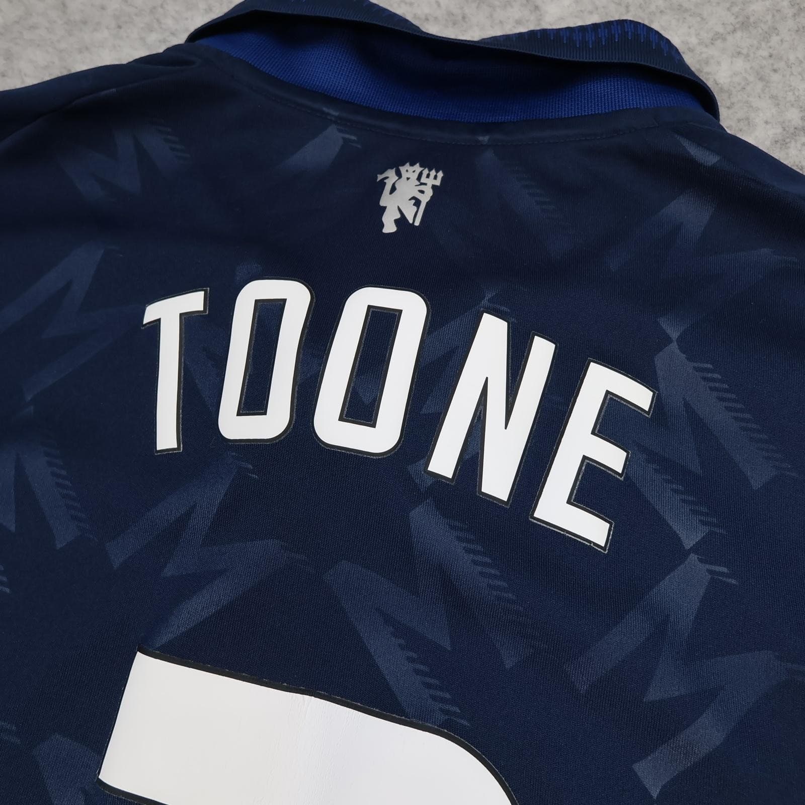 Manchester United Shirt Mens Medium Navy 2024 2025 Ella Toone 7 Soccer Jersey photo 8